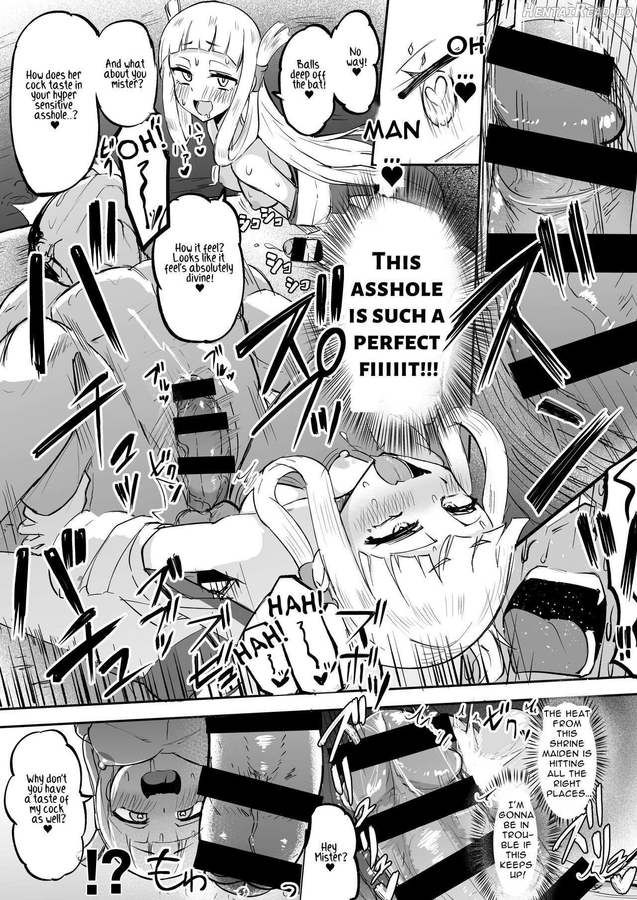 Futanari Futago Miko Tamahou-chan to Tamaran-chan Chapter 1 - page 20