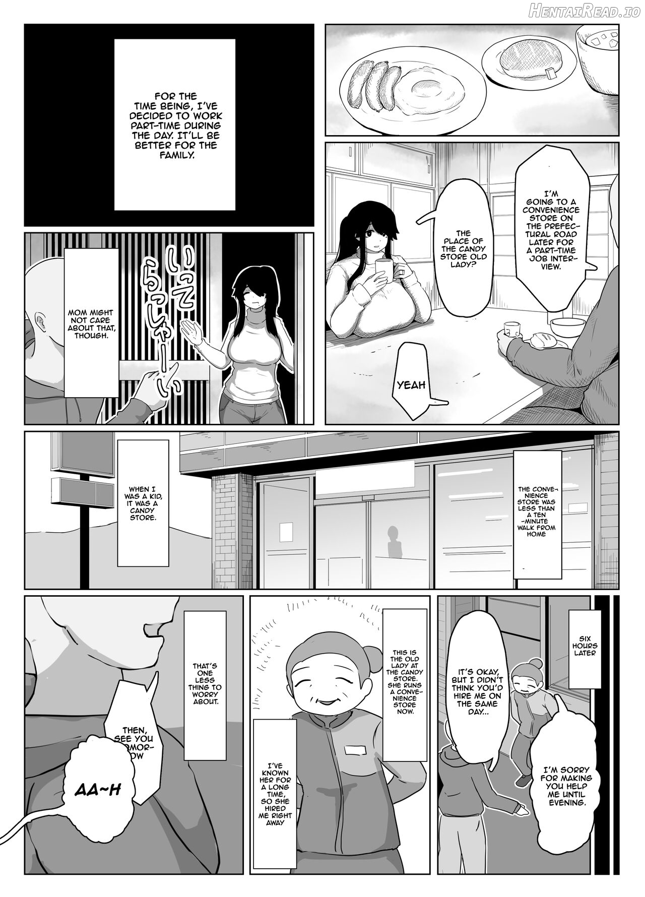 Oyasumi, Okaa-san Dounyuu Chapter 1 - page 9