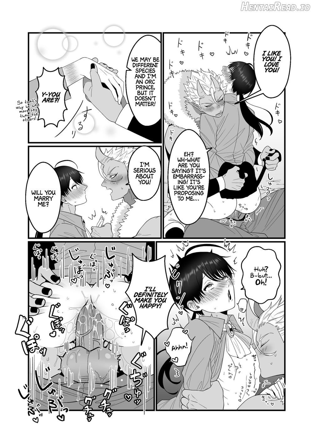 Orc no Naedoko ni Ochitakedo Aisa re sugite Chou Shiawasedesu! Chapter 2 - page 27