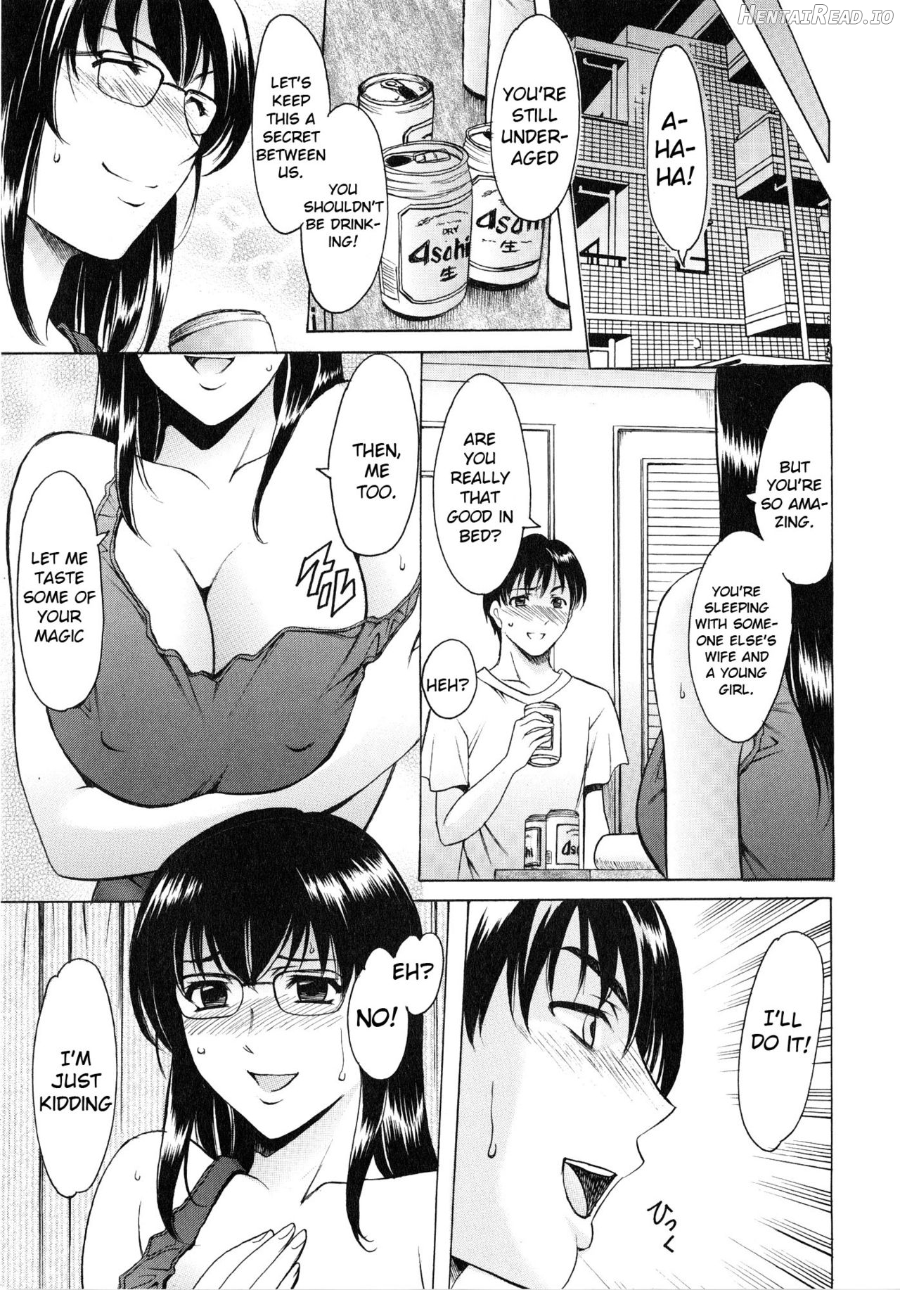 Yuuwaku no Toshiue Apartment Ch. 1-2 Chapter 1 - page 31