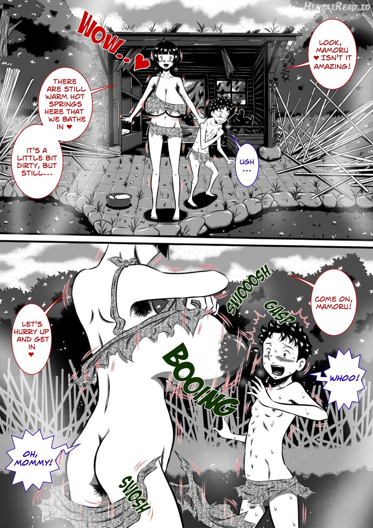 Mama to Haikyo de Survival? Watashi (Mama) ga Musuko (Anata) o Kitaete Ageru! Chapter 1 - page 8