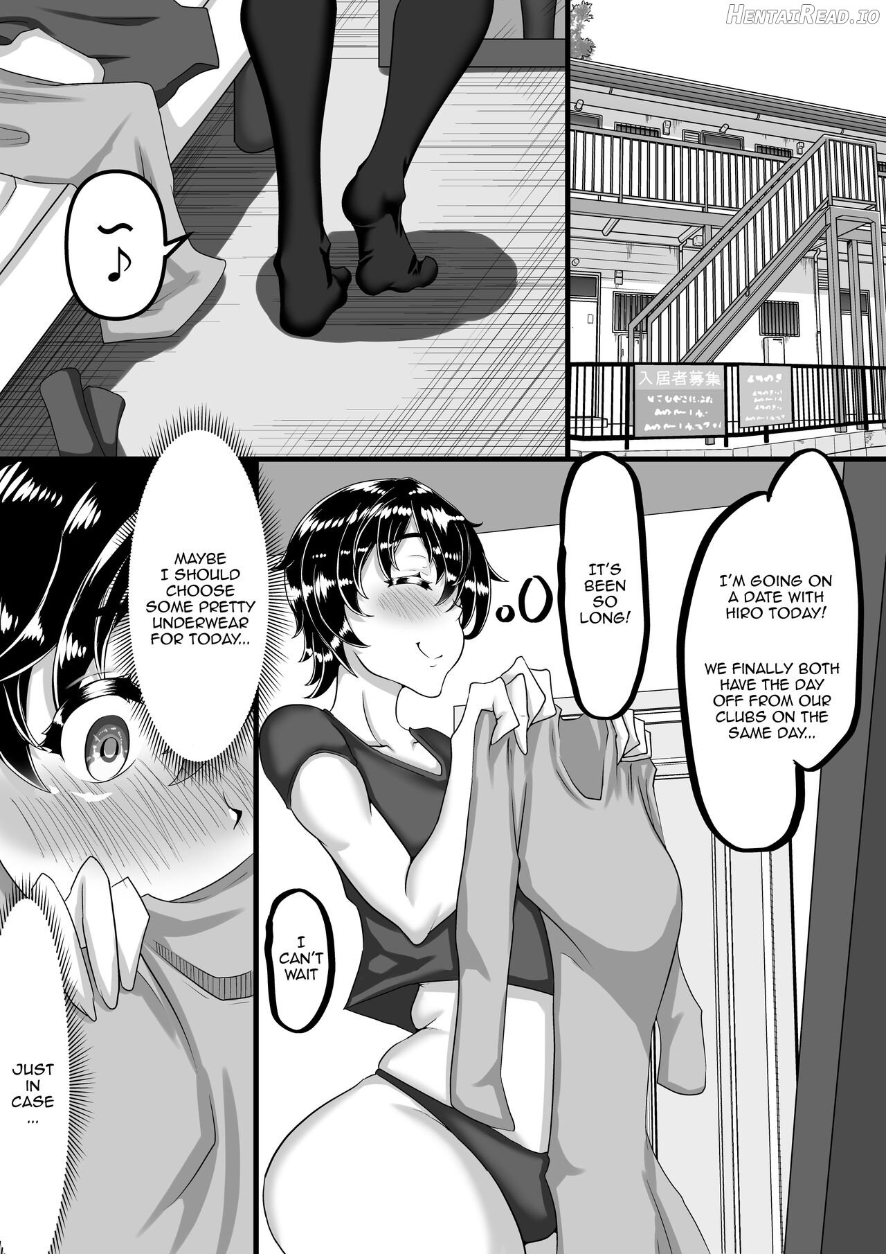 Furin Chuudoku ni Natta Kanojo wa Yori Tsuyoi Shigeki o Motomete Netorare Douga o Kareshi ni Okuru Chapter 1 - page 24