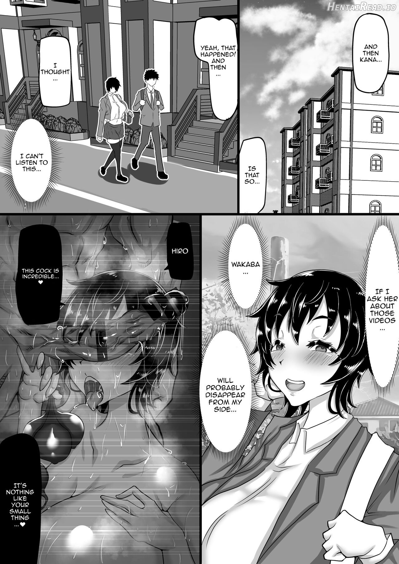 Furin Chuudoku ni Natta Kanojo wa Yori Tsuyoi Shigeki o Motomete Netorare Douga o Kareshi ni Okuru Chapter 1 - page 73