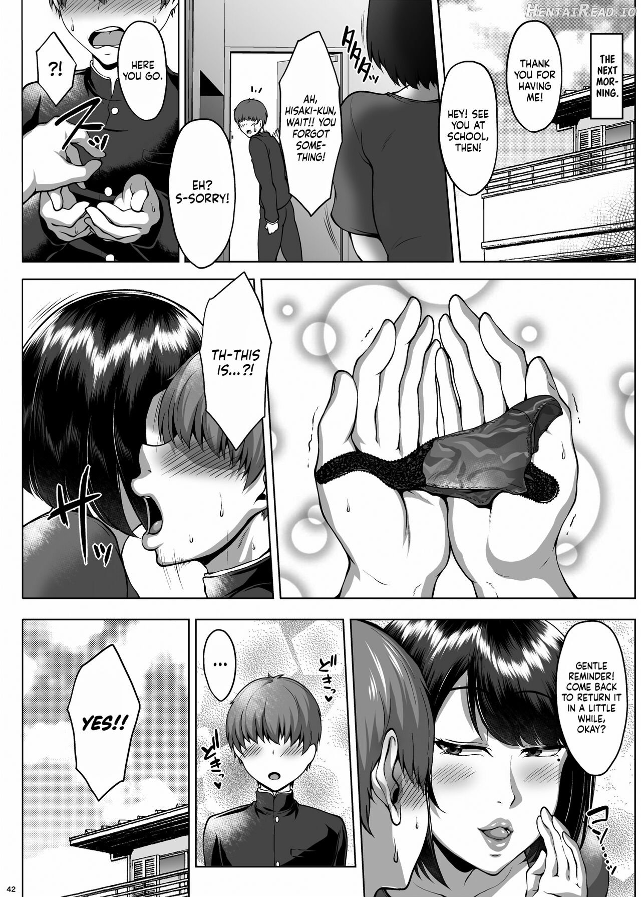 Tomodachi no Muchimuchi na Okaa-san to Zupposhi Asedaku Otomarikai Chapter 1 - page 43