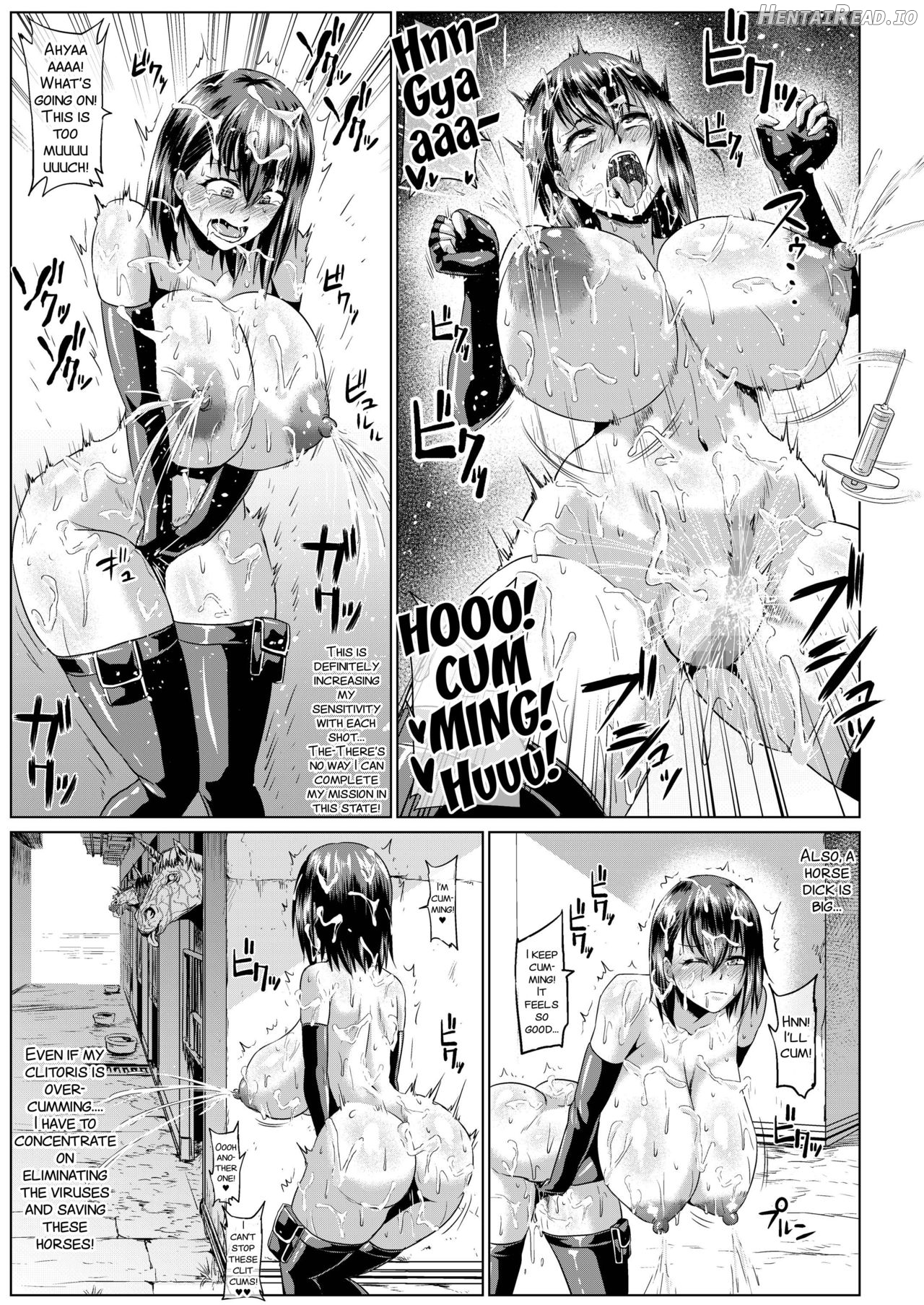 Roshutsu Sex Soldier Satsuki III - Decensored Chapter 3 - page 12