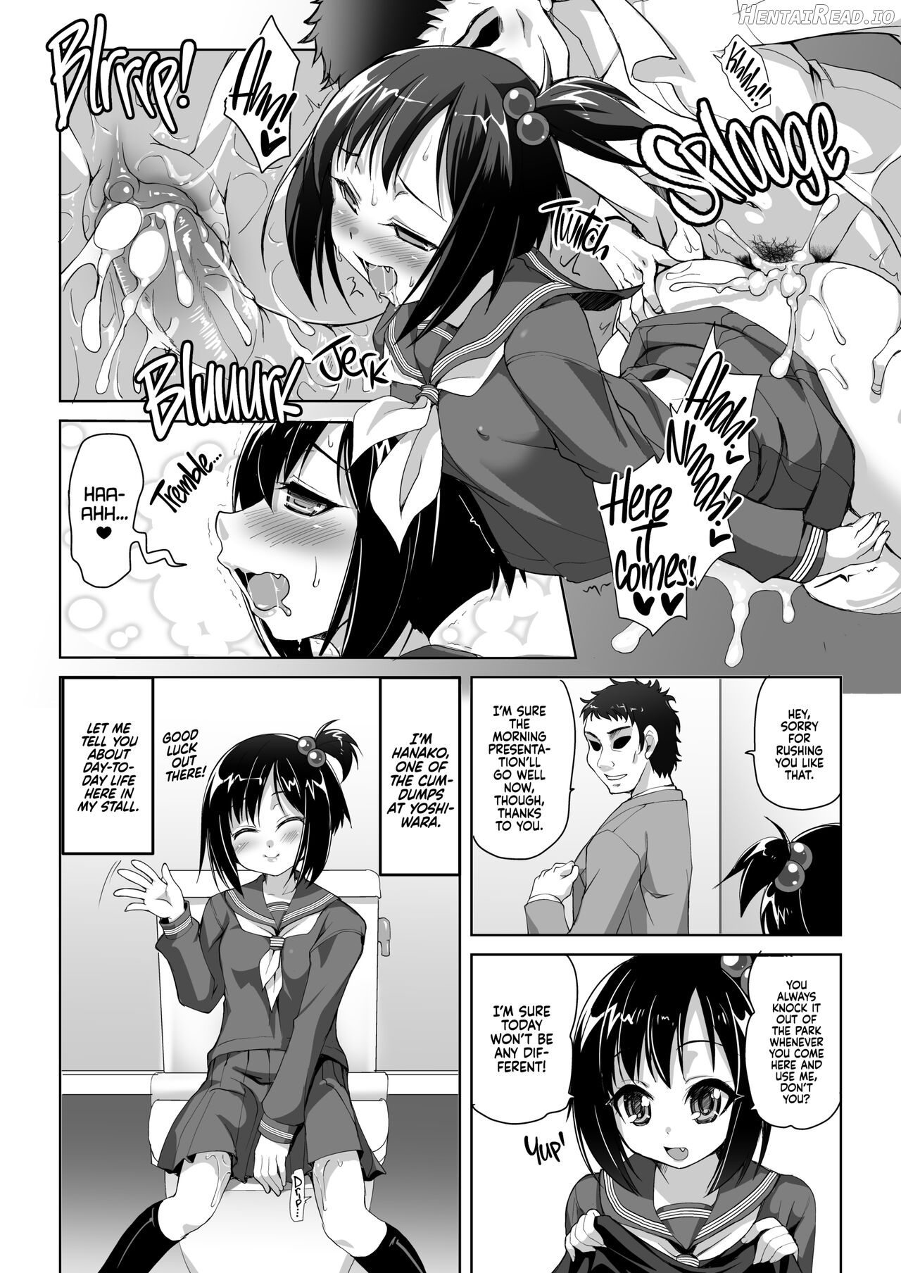 Gyouretsu no Dekiru Nikubenki Rinkanjo -MasPet Hanako-san- - Decensored Chapter 1 - page 3