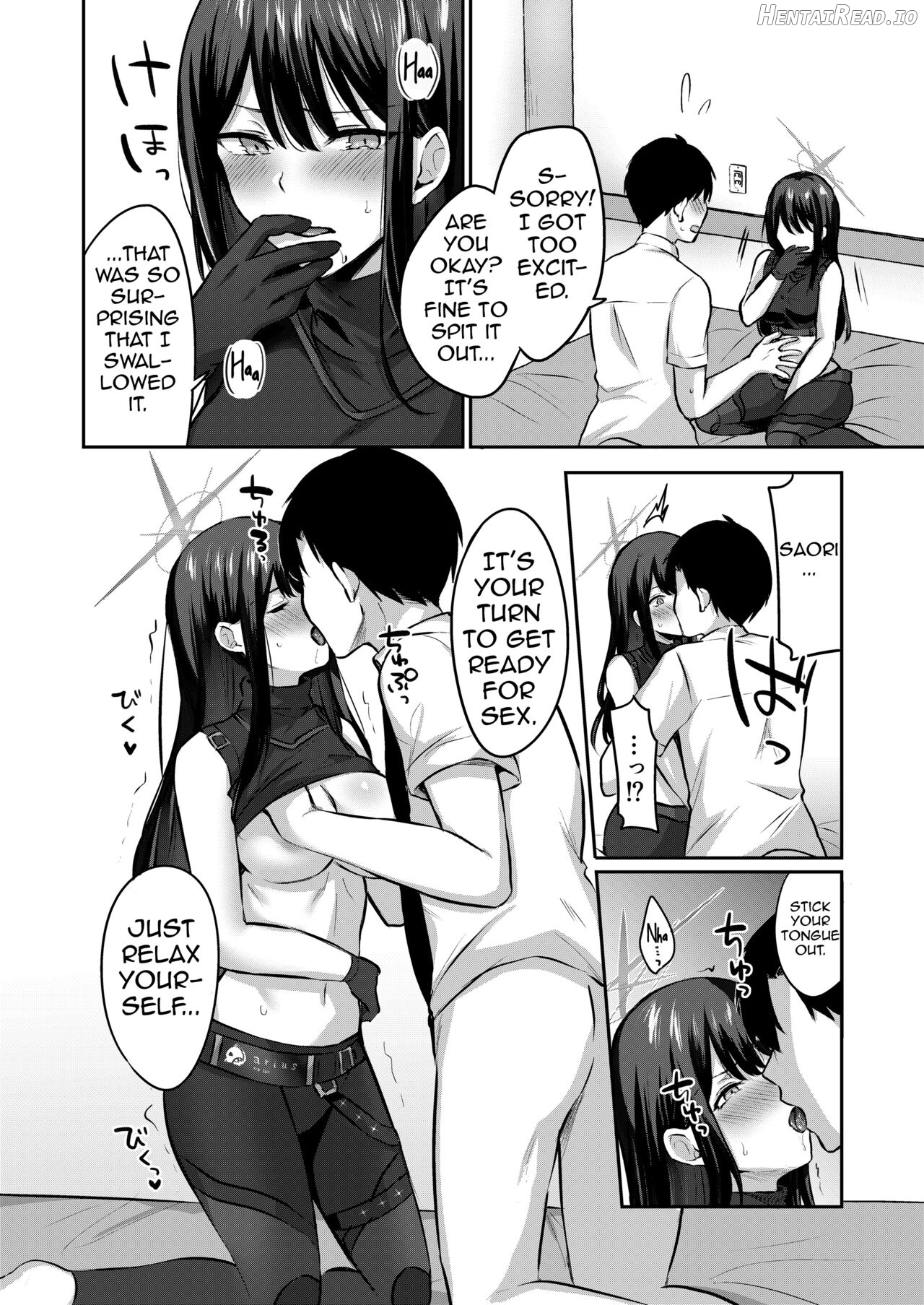 Saori to xxx Shinai to Derarenai Heya Chapter 1 - page 7