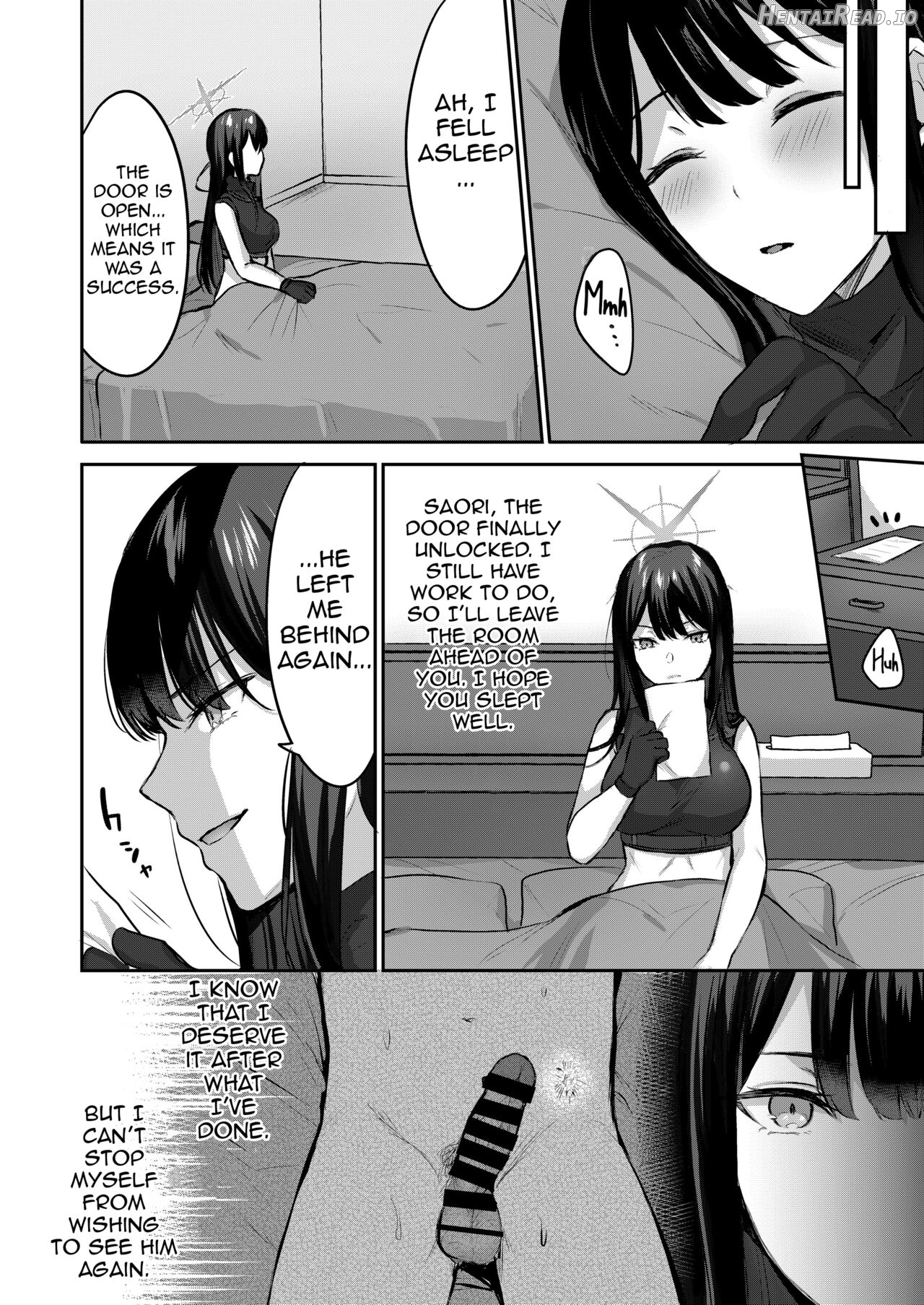 Saori to xxx Shinai to Derarenai Heya Chapter 1 - page 21