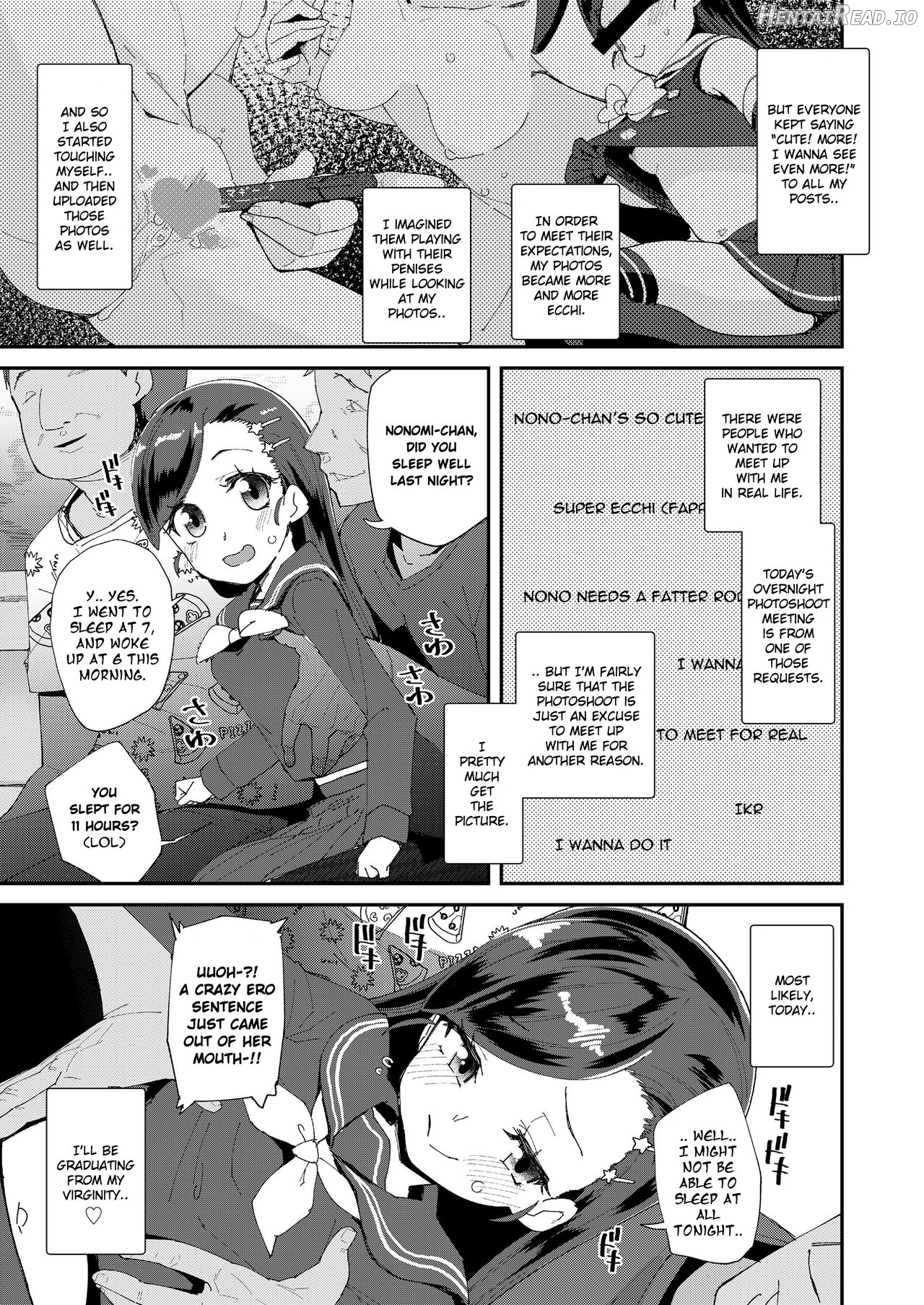 Uraaka Yatteru Nonomi-chan -Koshitsu Onsen Dosukebe Gasshuku- Chapter 1 - page 3