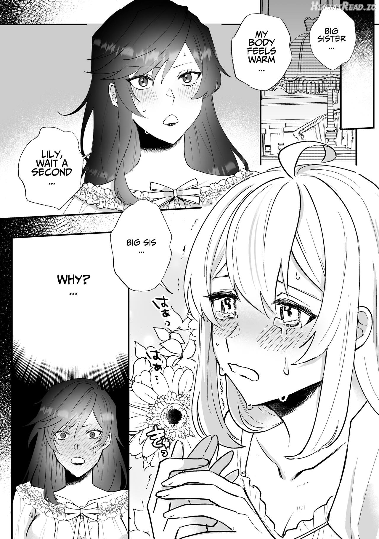 Danzai Route o Kaihi Shiyou to Shita Akuyaku Reijou wa Futanari Seijo no Imouto ni Dekiai Saremashita Chapter 1 - page 2