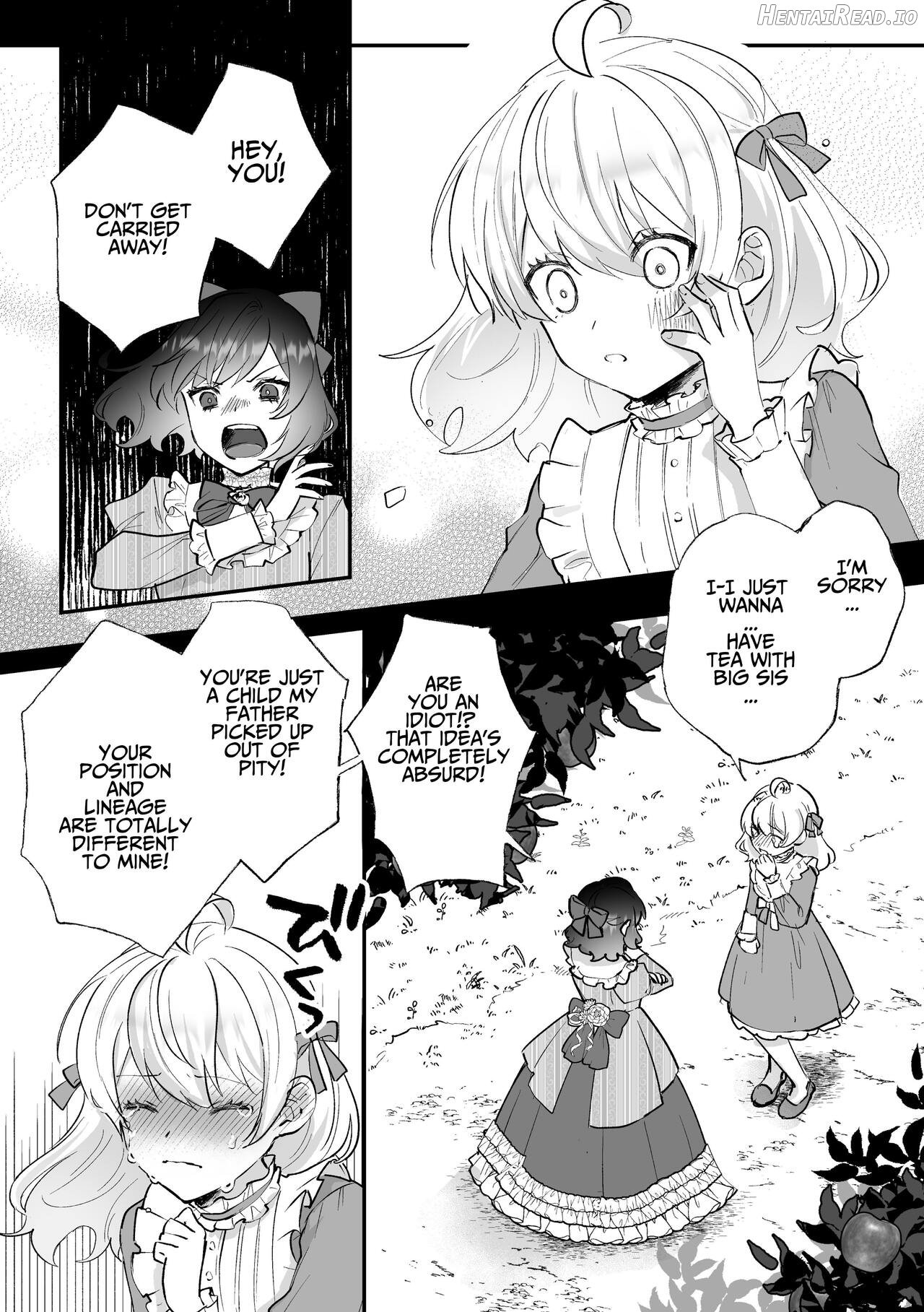 Danzai Route o Kaihi Shiyou to Shita Akuyaku Reijou wa Futanari Seijo no Imouto ni Dekiai Saremashita Chapter 1 - page 4