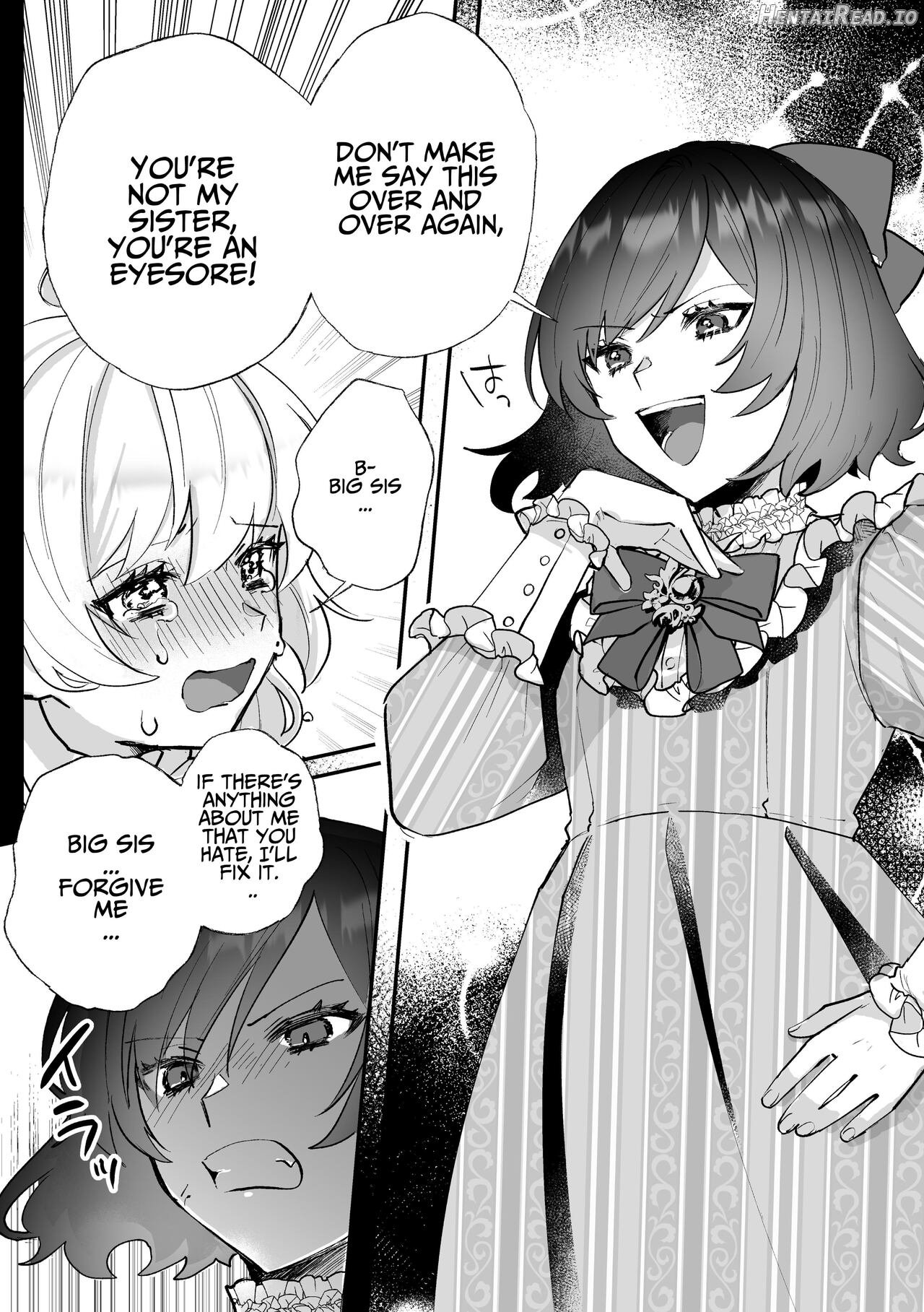 Danzai Route o Kaihi Shiyou to Shita Akuyaku Reijou wa Futanari Seijo no Imouto ni Dekiai Saremashita Chapter 1 - page 5