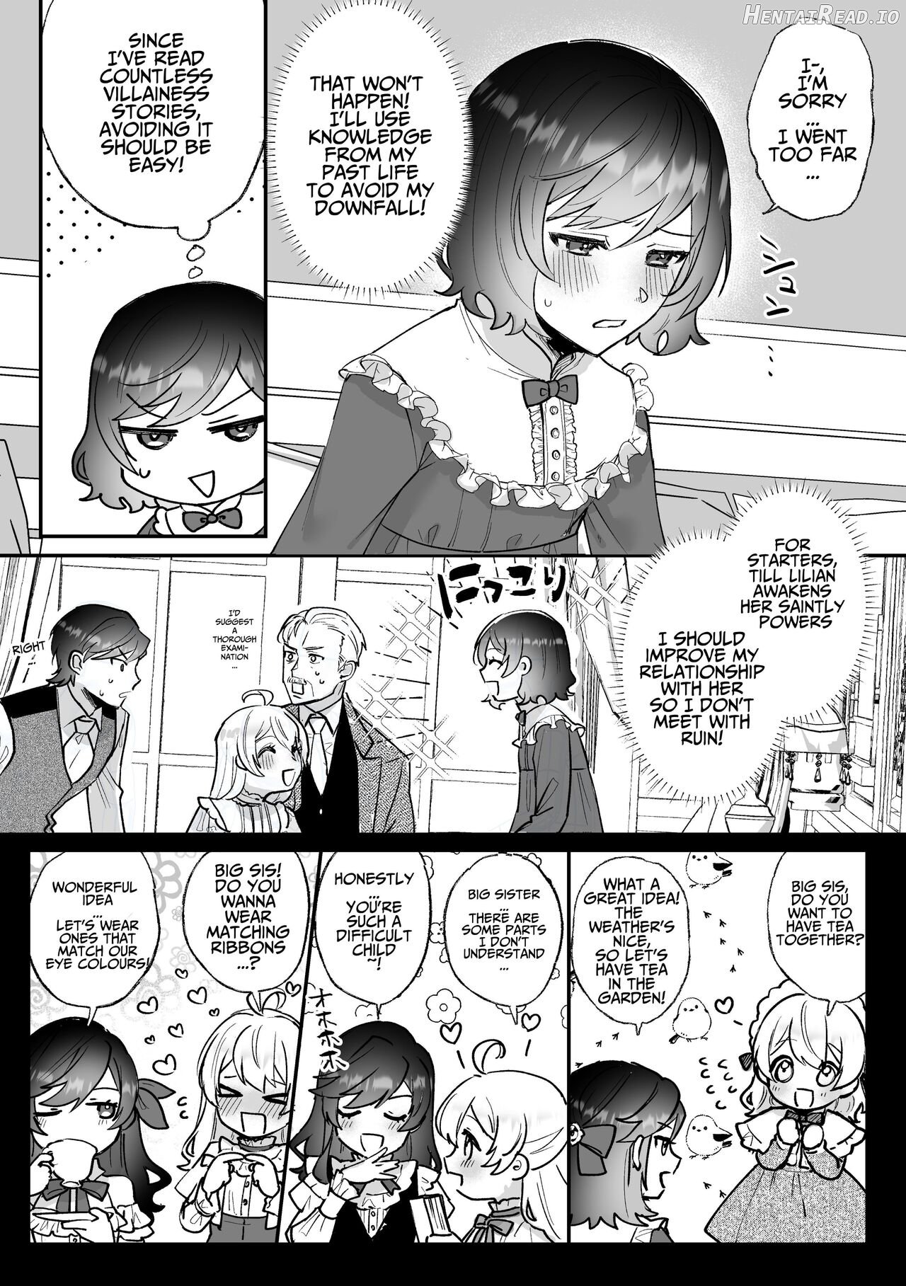 Danzai Route o Kaihi Shiyou to Shita Akuyaku Reijou wa Futanari Seijo no Imouto ni Dekiai Saremashita Chapter 1 - page 11