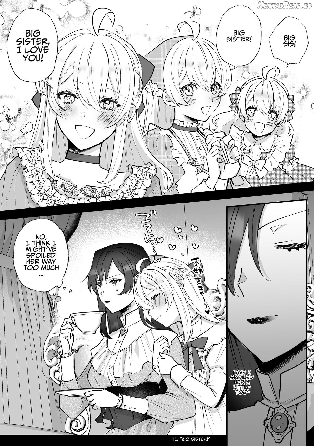 Danzai Route o Kaihi Shiyou to Shita Akuyaku Reijou wa Futanari Seijo no Imouto ni Dekiai Saremashita Chapter 1 - page 12