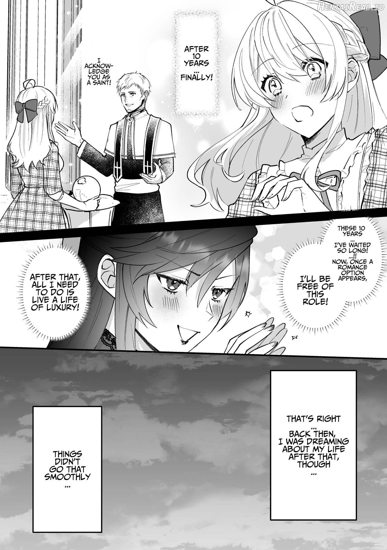 Danzai Route o Kaihi Shiyou to Shita Akuyaku Reijou wa Futanari Seijo no Imouto ni Dekiai Saremashita Chapter 1 - page 13