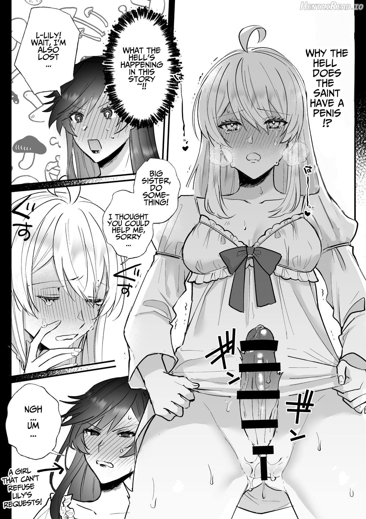 Danzai Route o Kaihi Shiyou to Shita Akuyaku Reijou wa Futanari Seijo no Imouto ni Dekiai Saremashita Chapter 1 - page 18