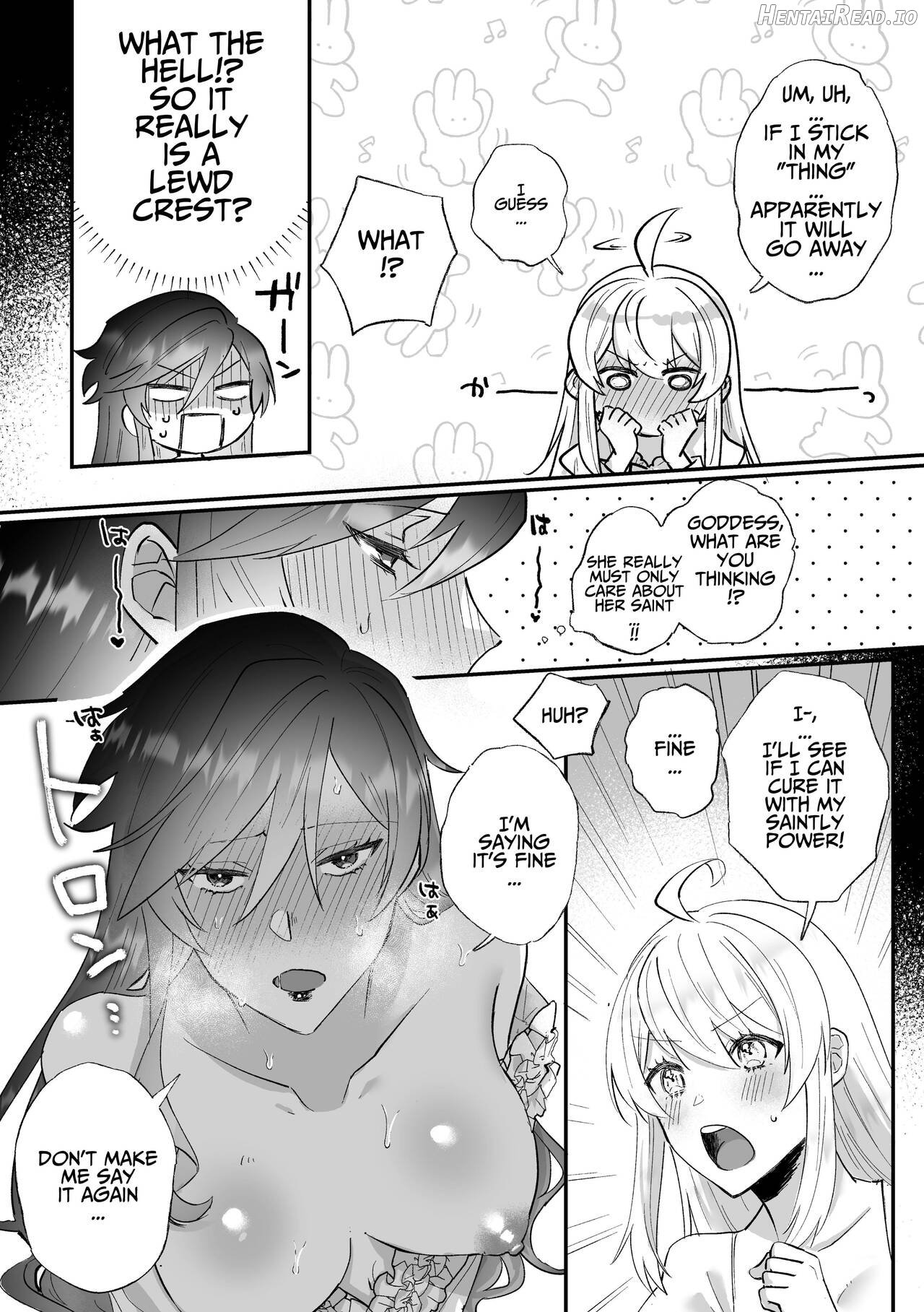 Danzai Route o Kaihi Shiyou to Shita Akuyaku Reijou wa Futanari Seijo no Imouto ni Dekiai Saremashita Chapter 1 - page 34