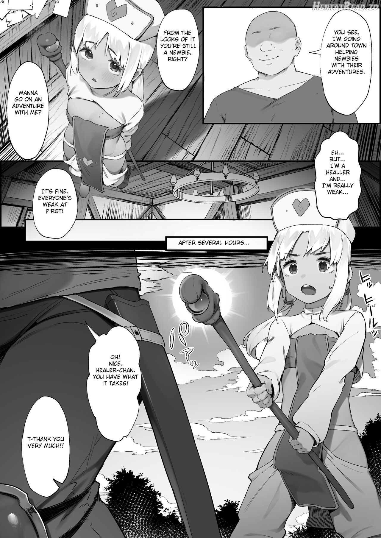 Sex Suru to SP o Kaifuku Shitekureru Kuro Gyaru Healer [Youshouki Hen 1] Chapter 1 - page 2