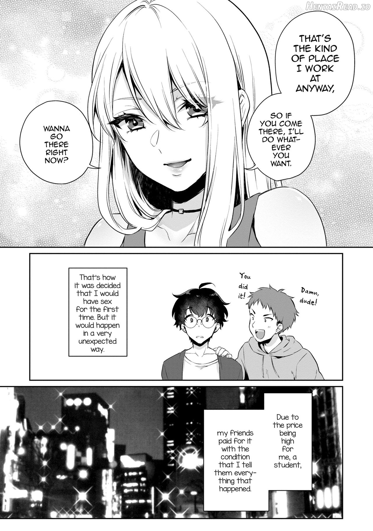 Boku no! Otokonoko Fuuzoku Debut!? Chapter 1 - page 3