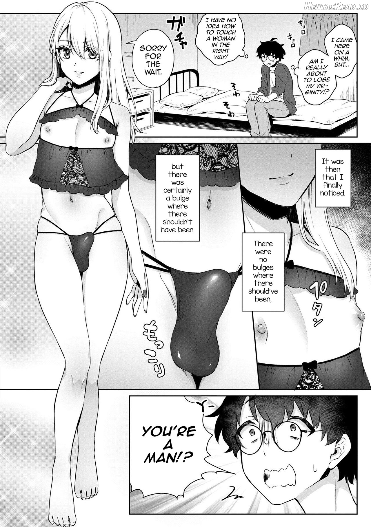 Boku no! Otokonoko Fuuzoku Debut!? Chapter 1 - page 4