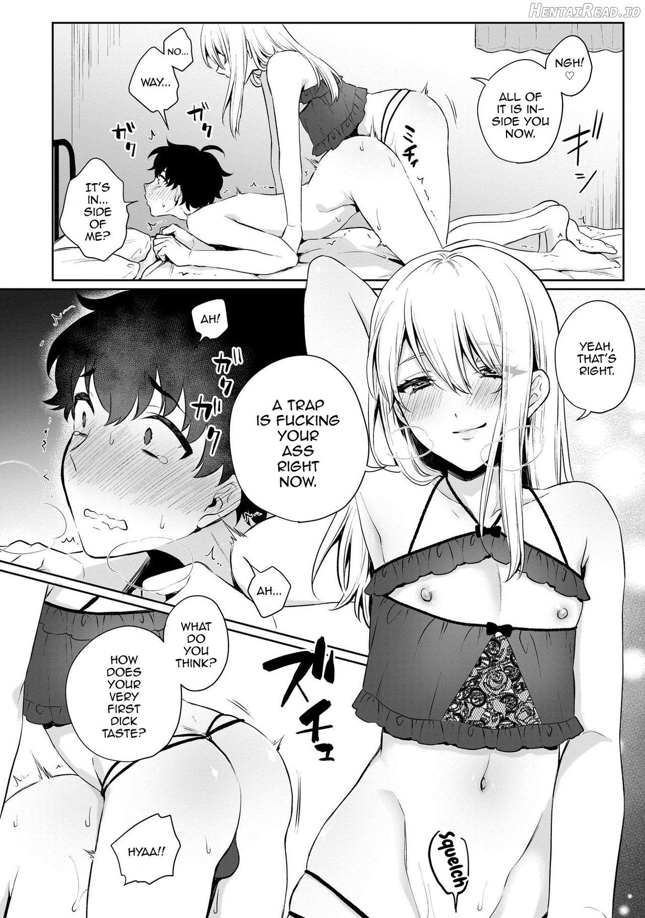 Boku no! Otokonoko Fuuzoku Debut!? Chapter 1 - page 12