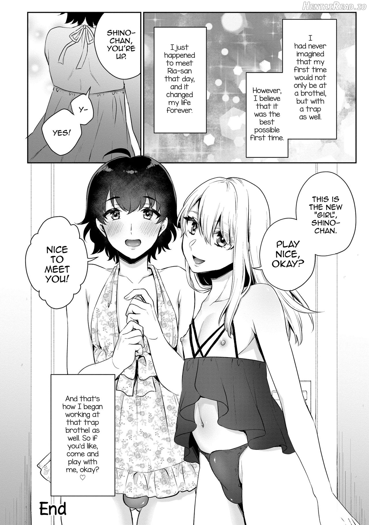 Boku no! Otokonoko Fuuzoku Debut!? Chapter 1 - page 20