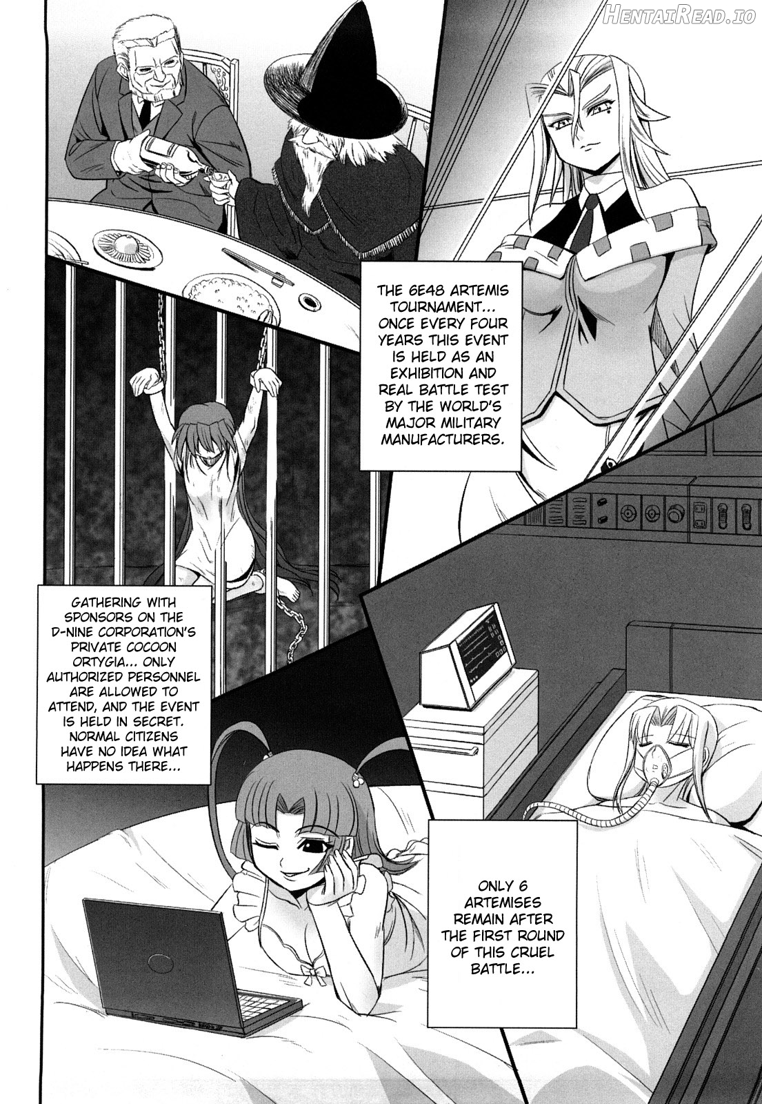 Jyuki Enbu - The Gladiators of Artemis Chapter 1 - page 158