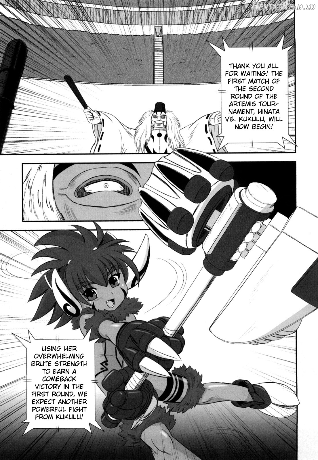 Jyuki Enbu - The Gladiators of Artemis Chapter 1 - page 207