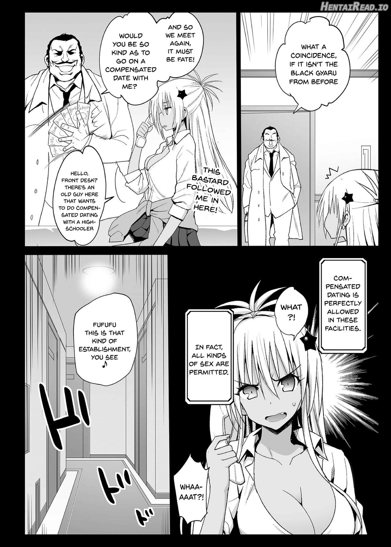 Kyousei Enkou ~Kuro Gal JK o Kane de Dakitai~ - Decensored Chapter 2 - page 5