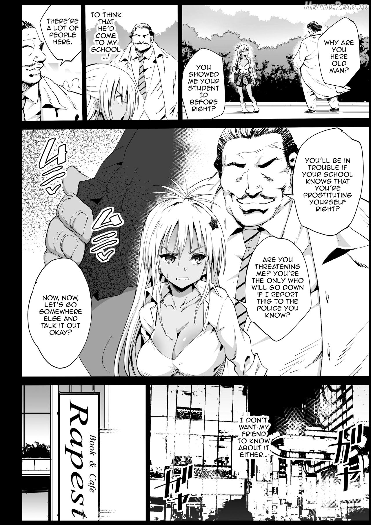 Kyousei Enkou ~Kuro Gal JK o Kane de Dakitai~ - Decensored Chapter 3 - page 6