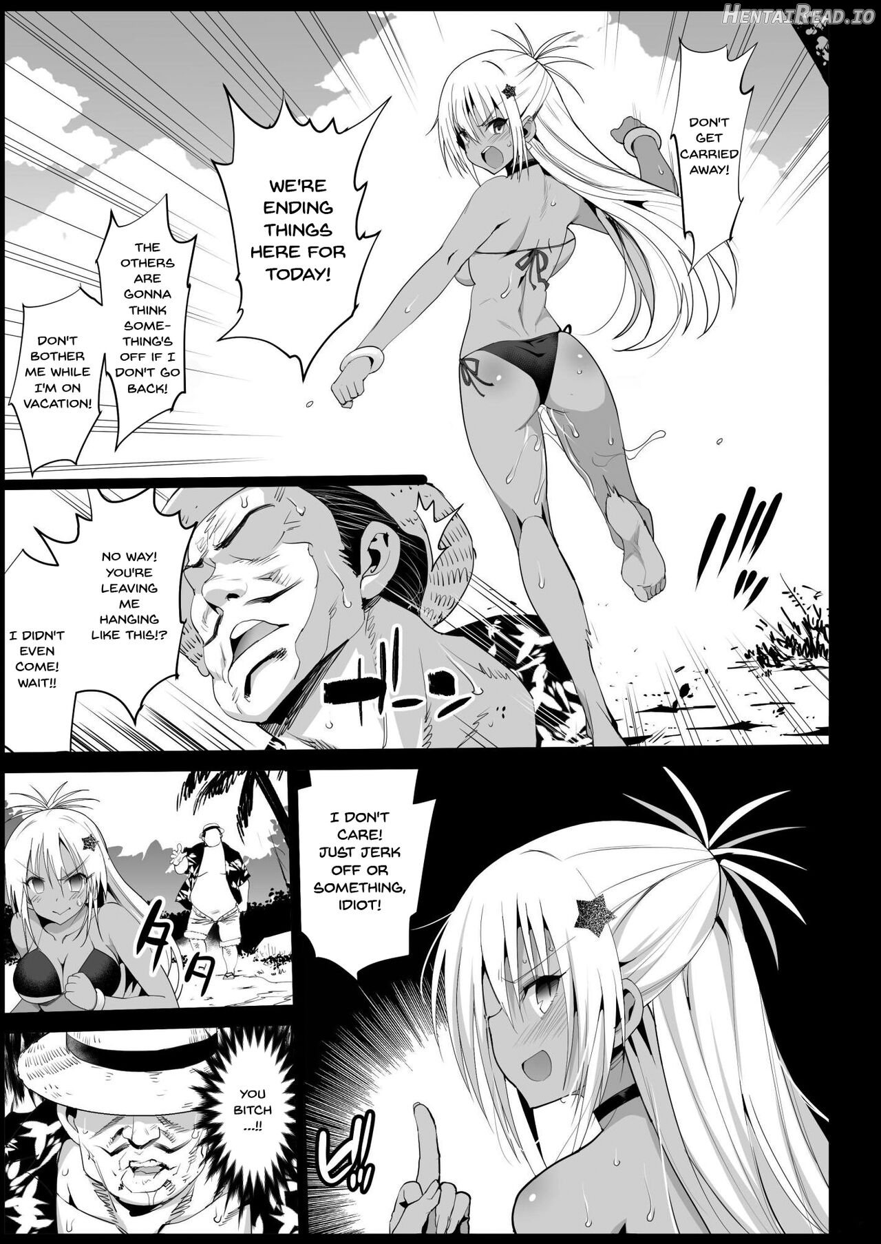 Kyousei Enkou ~Kuro Gal JK o Kane de Dakitai~ - Decensored Chapter 4 - page 9