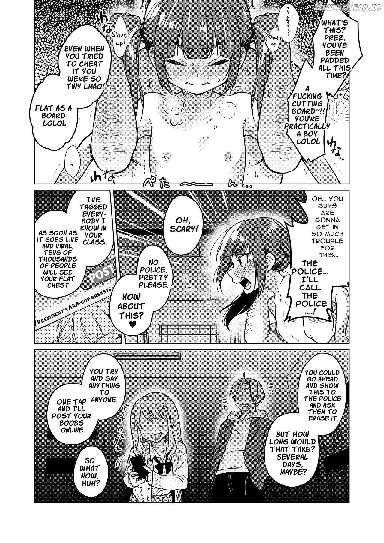 Iinchou wa Kyou kara Minna no Omocha ~Rape Shashin de Kyouhaku Hen~ Chapter 1 - page 15