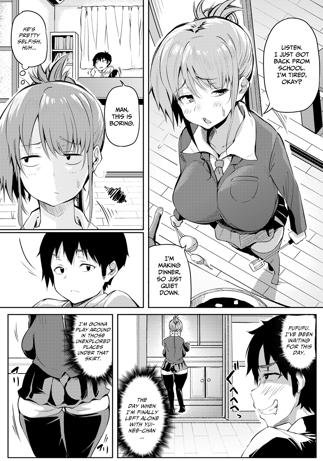 Onee-chan Ecchi na Ko wa Kirai dakara ne! Chapter 1 - page 3