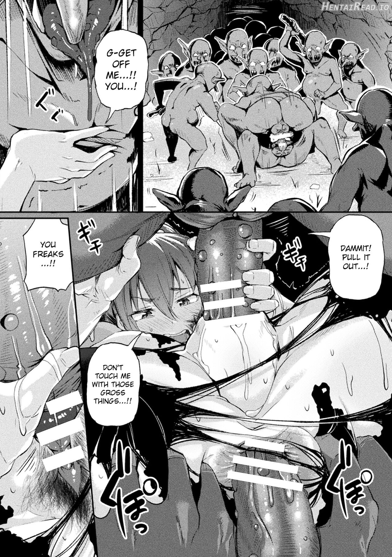 Igyou no Sanagi ~Goblin ni Haiboku Shita Nyotaika Senshi no Matsuro~ Chapter 1 - page 13