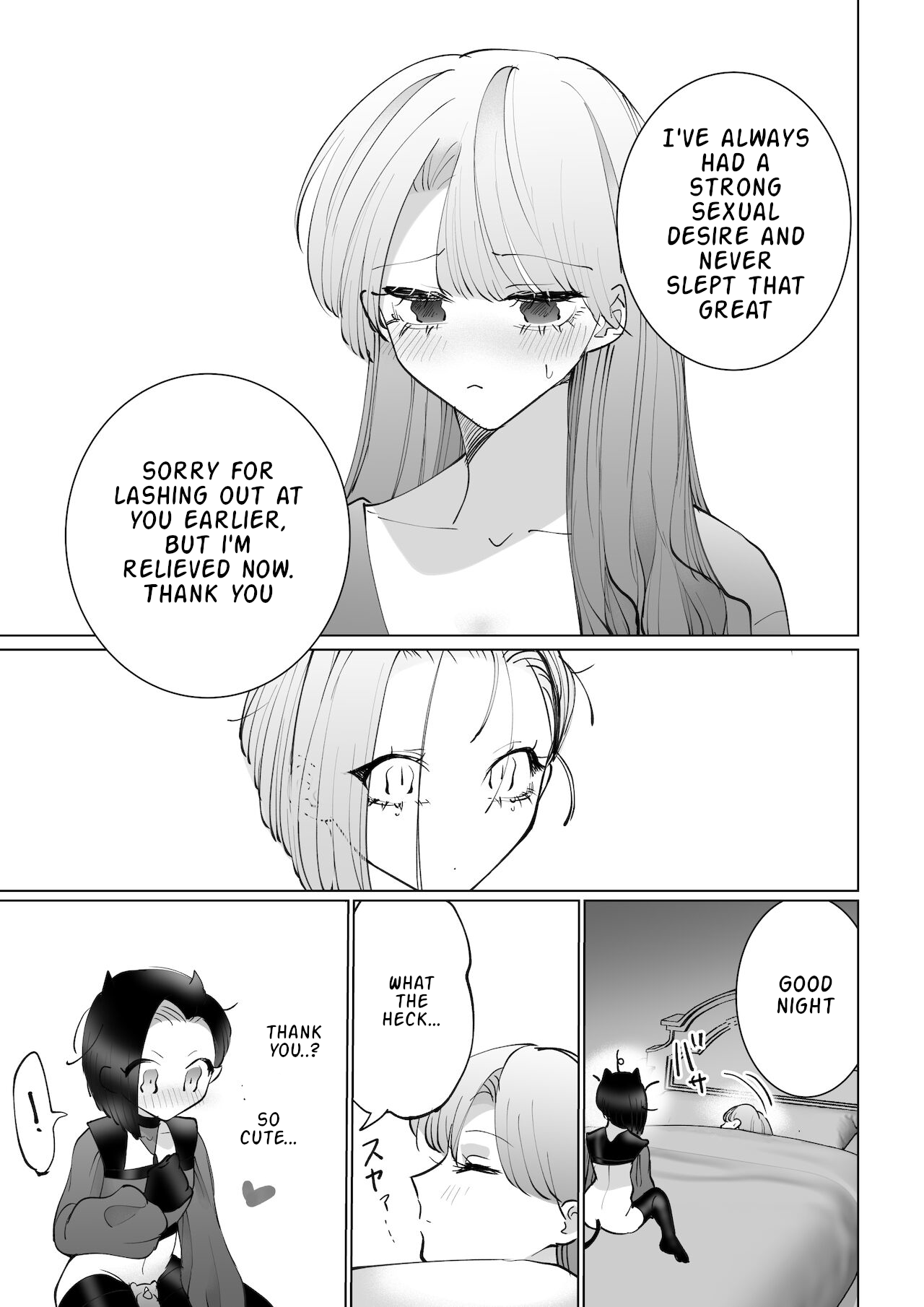 Yaritai Incubus to Nemutai Onnanoko Chapter 1 - page 22