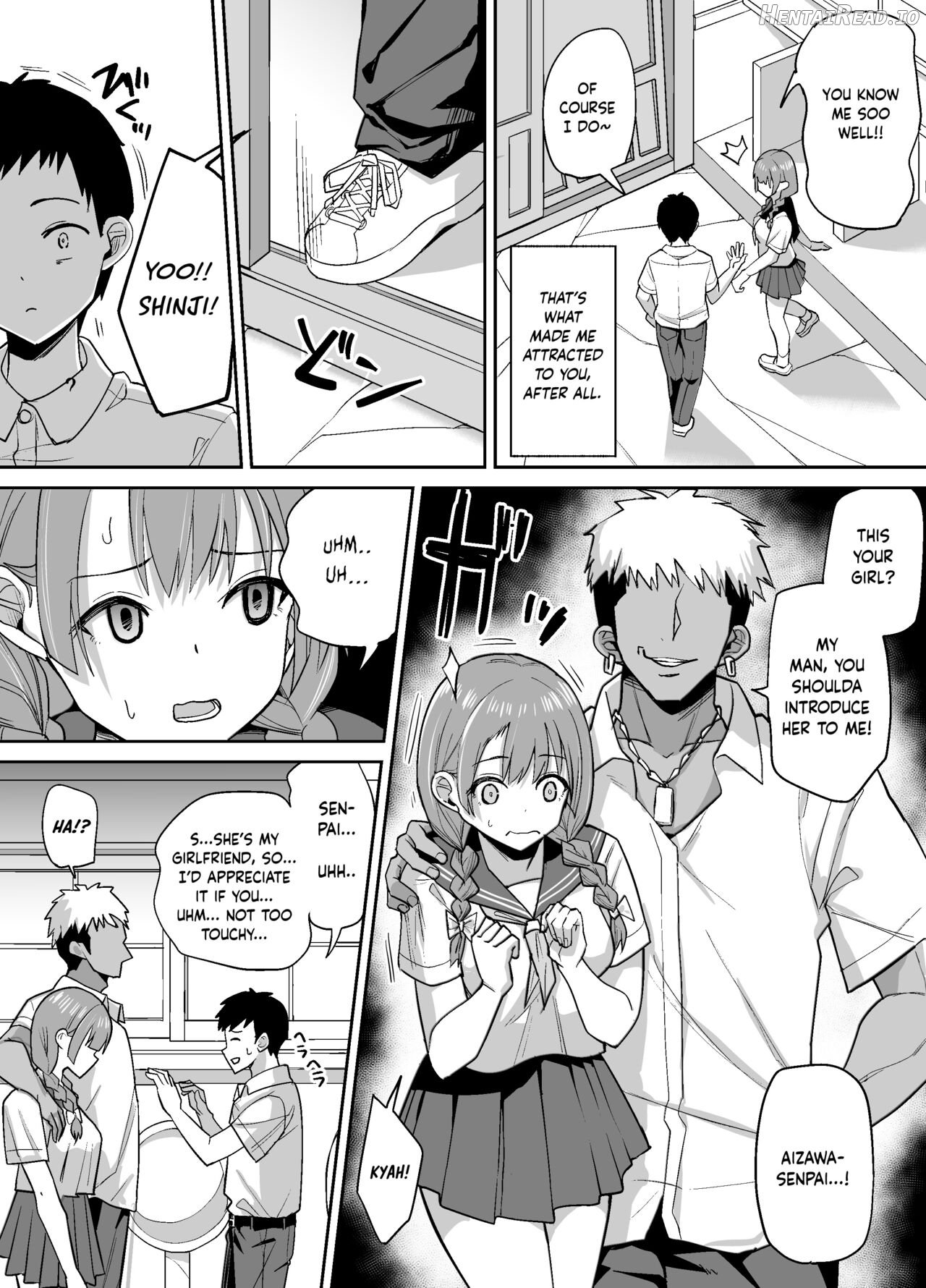 Inaka de wa Kawaii Kanojo wo Furyou no Senpai ni Netorare Chapter 1 - page 7