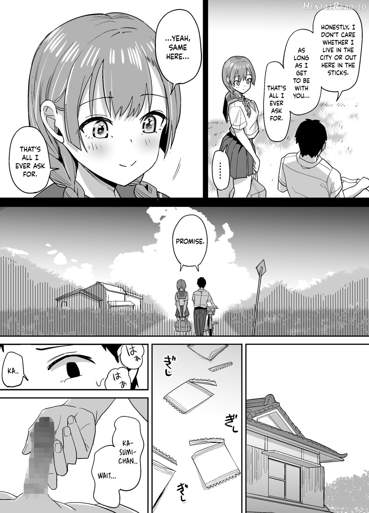 Inaka de wa Kawaii Kanojo wo Furyou no Senpai ni Netorare Chapter 1 - page 18