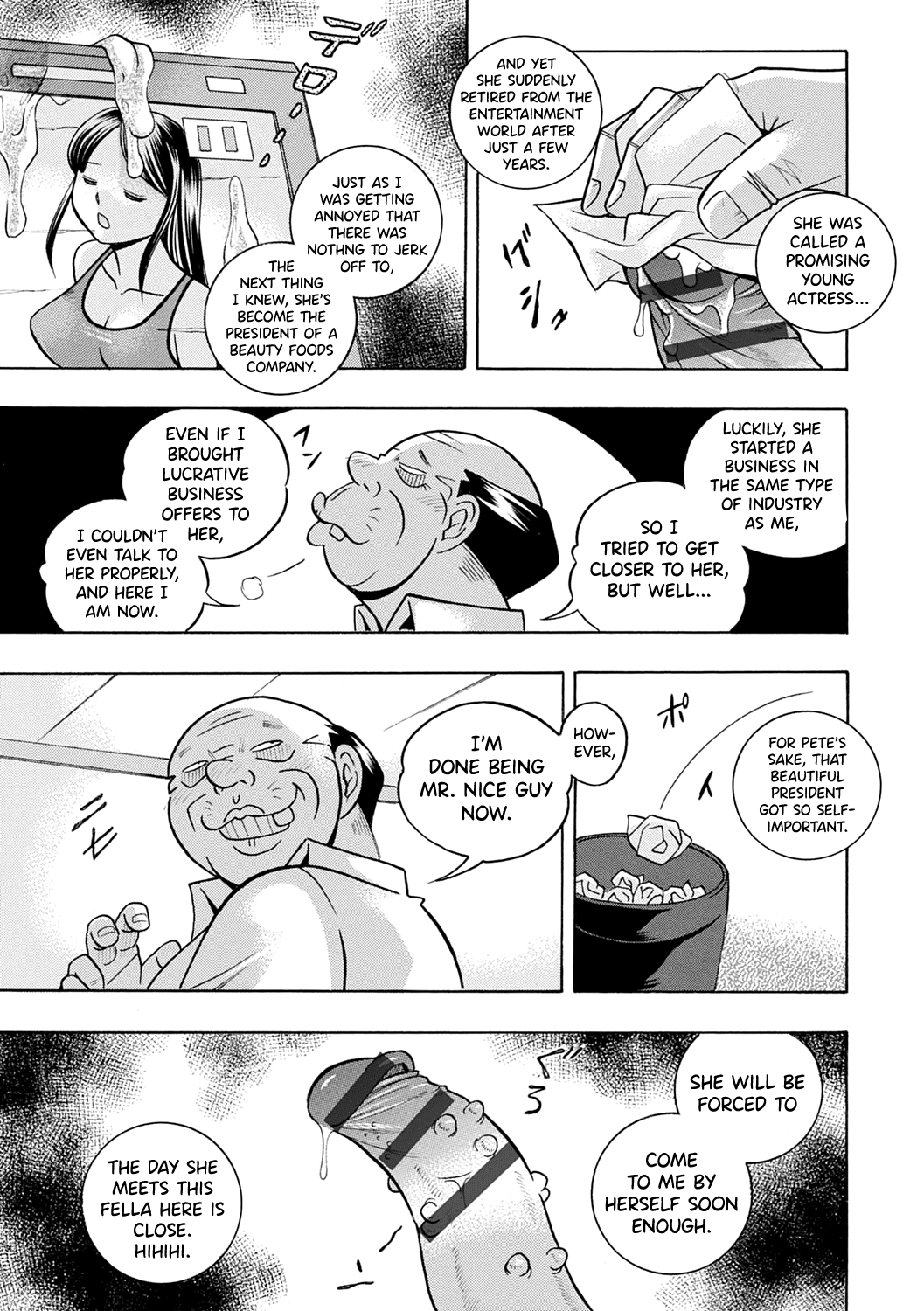 Bijin Shachou Yuki ~Mitsuyaku no Nikusettai~ Chapter 1 - page 8