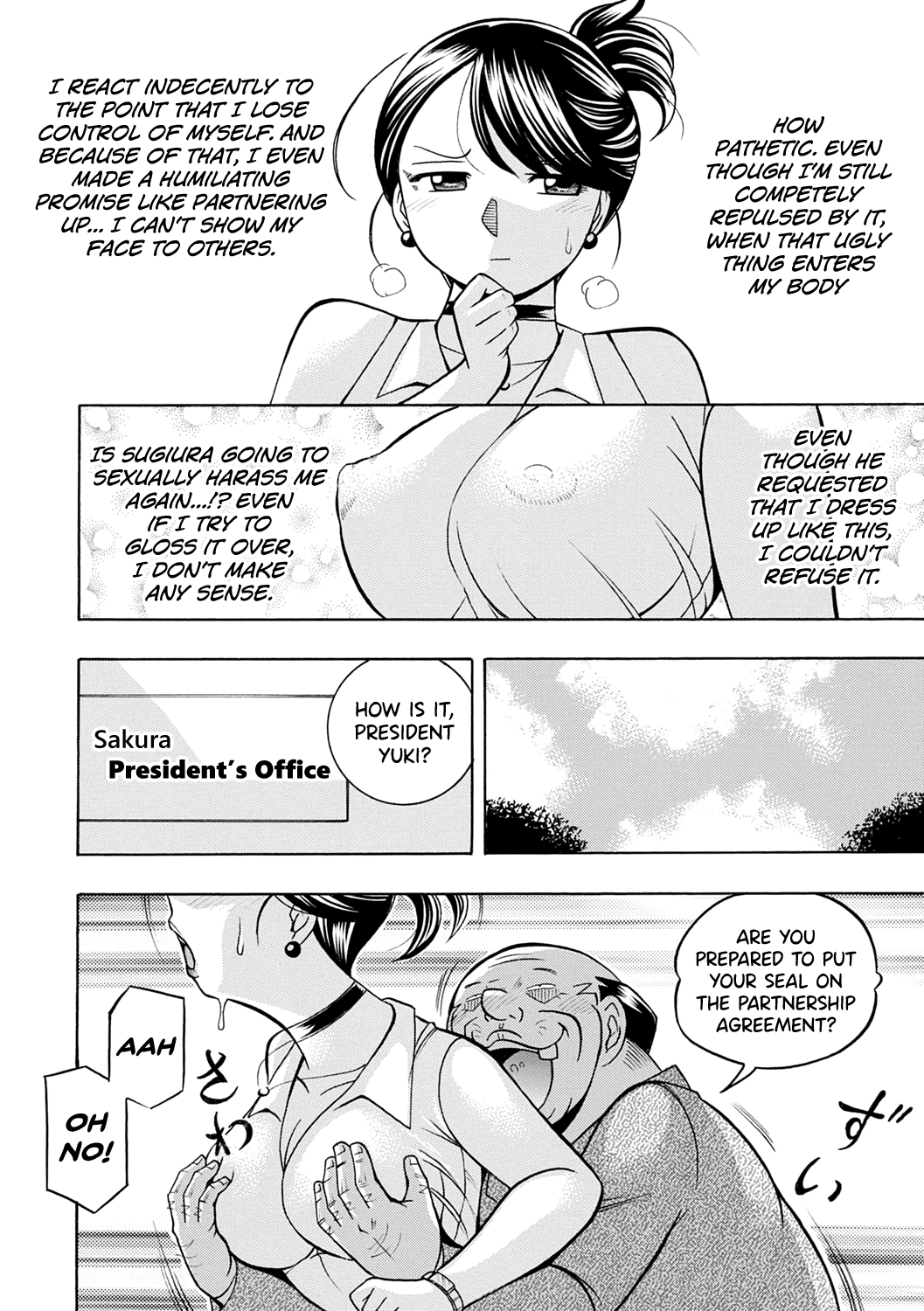 Bijin Shachou Yuki ~Mitsuyaku no Nikusettai~ Chapter 1 - page 87