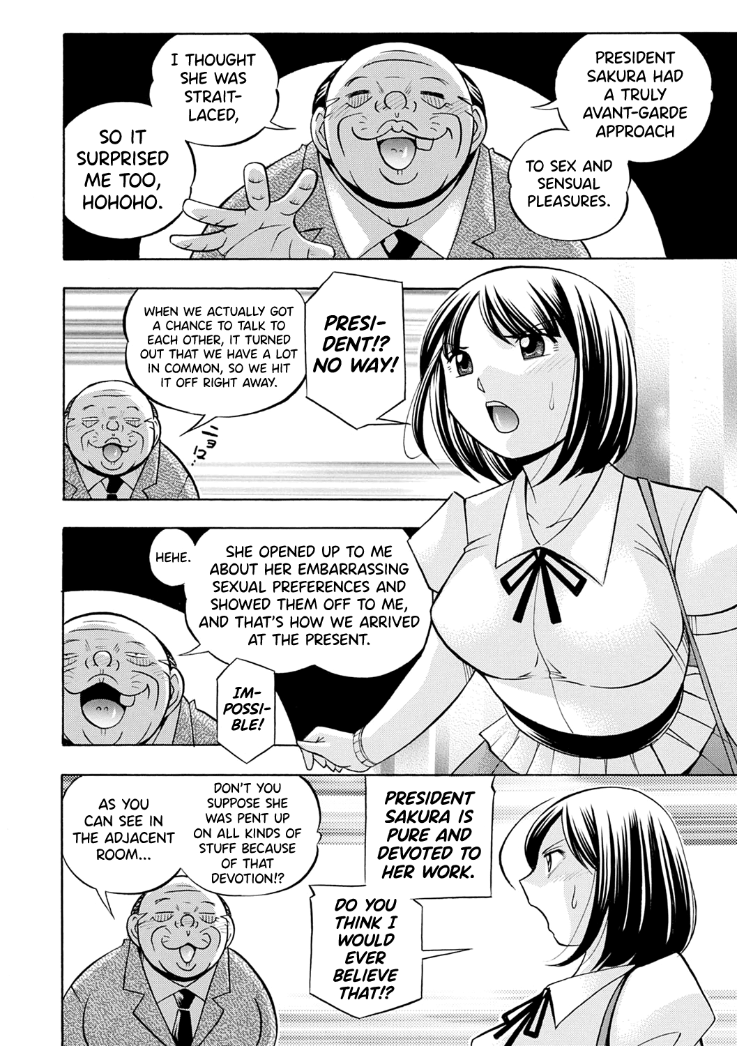 Bijin Shachou Yuki ~Mitsuyaku no Nikusettai~ Chapter 1 - page 105