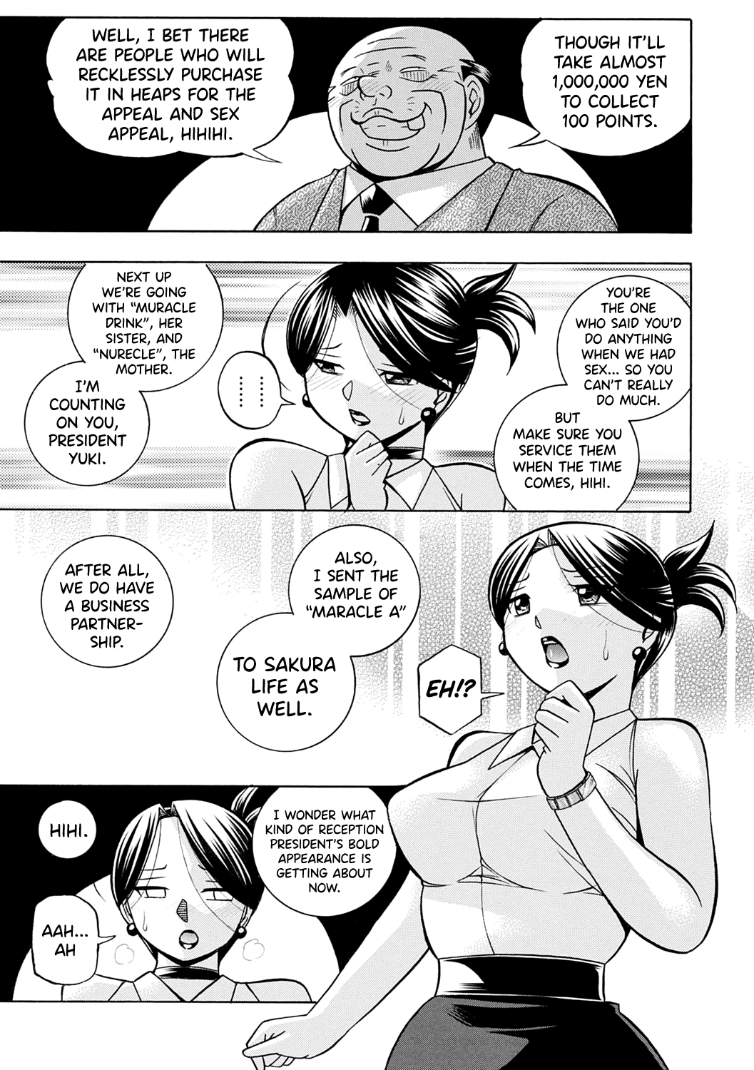 Bijin Shachou Yuki ~Mitsuyaku no Nikusettai~ Chapter 1 - page 170