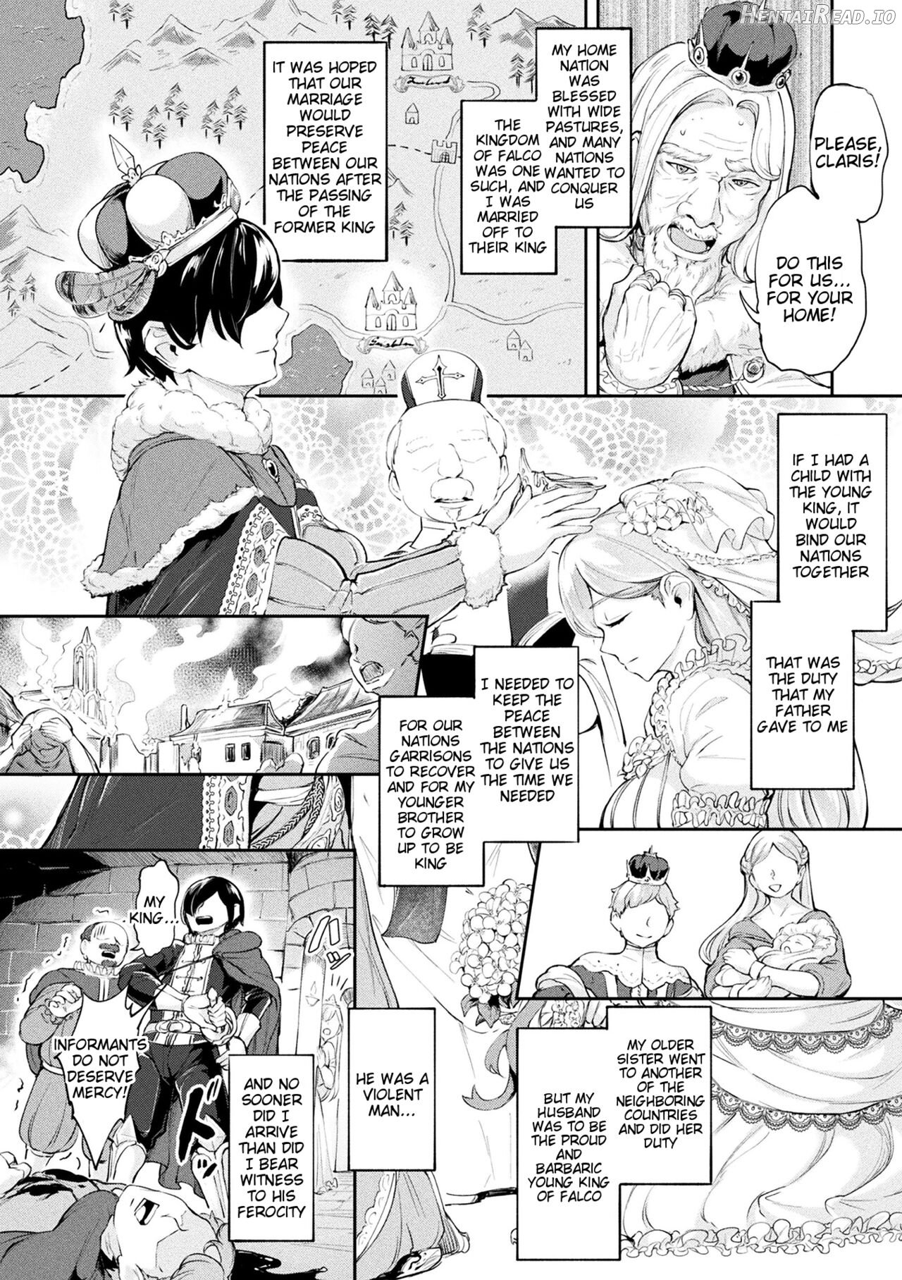 Tekikoku kara Mukaeta Kisaki wa Ketsumedo Aigangu Chapter 1 - page 2