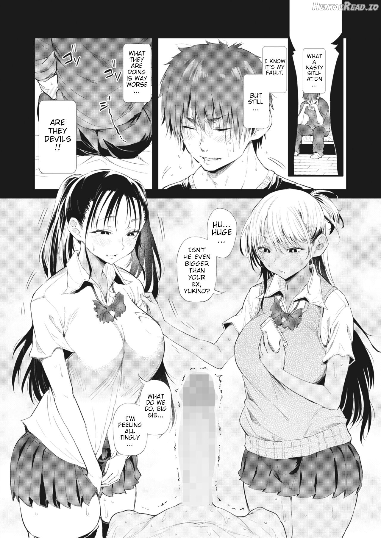 Totte Torarete Shirokuro Gal Shimai Chapter 1 - page 10