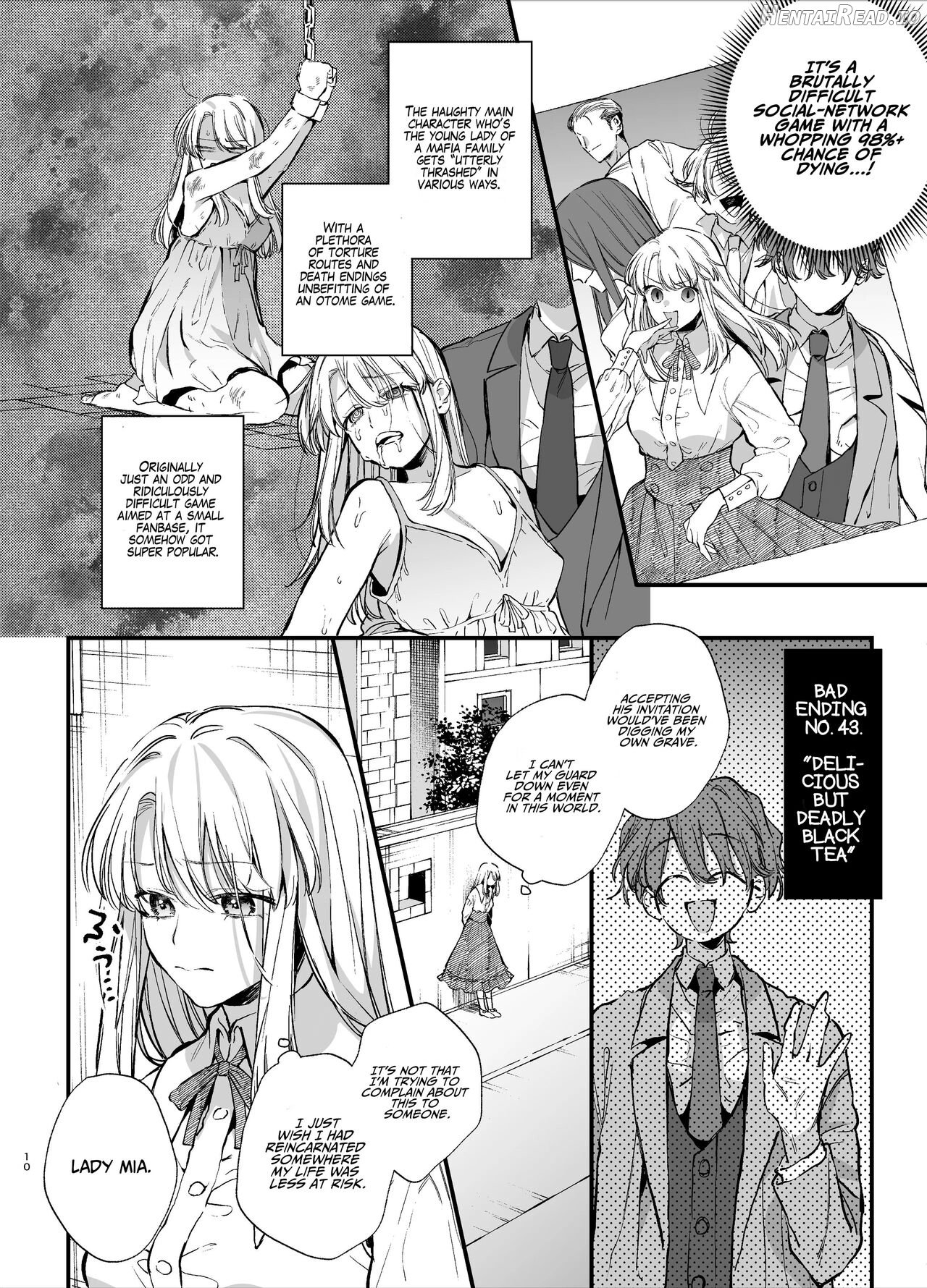 Shini gē ni Tensei Shita Mafia jō wa Henai Supai ni te Kagome ni Sareru Chapter 1 - page 10