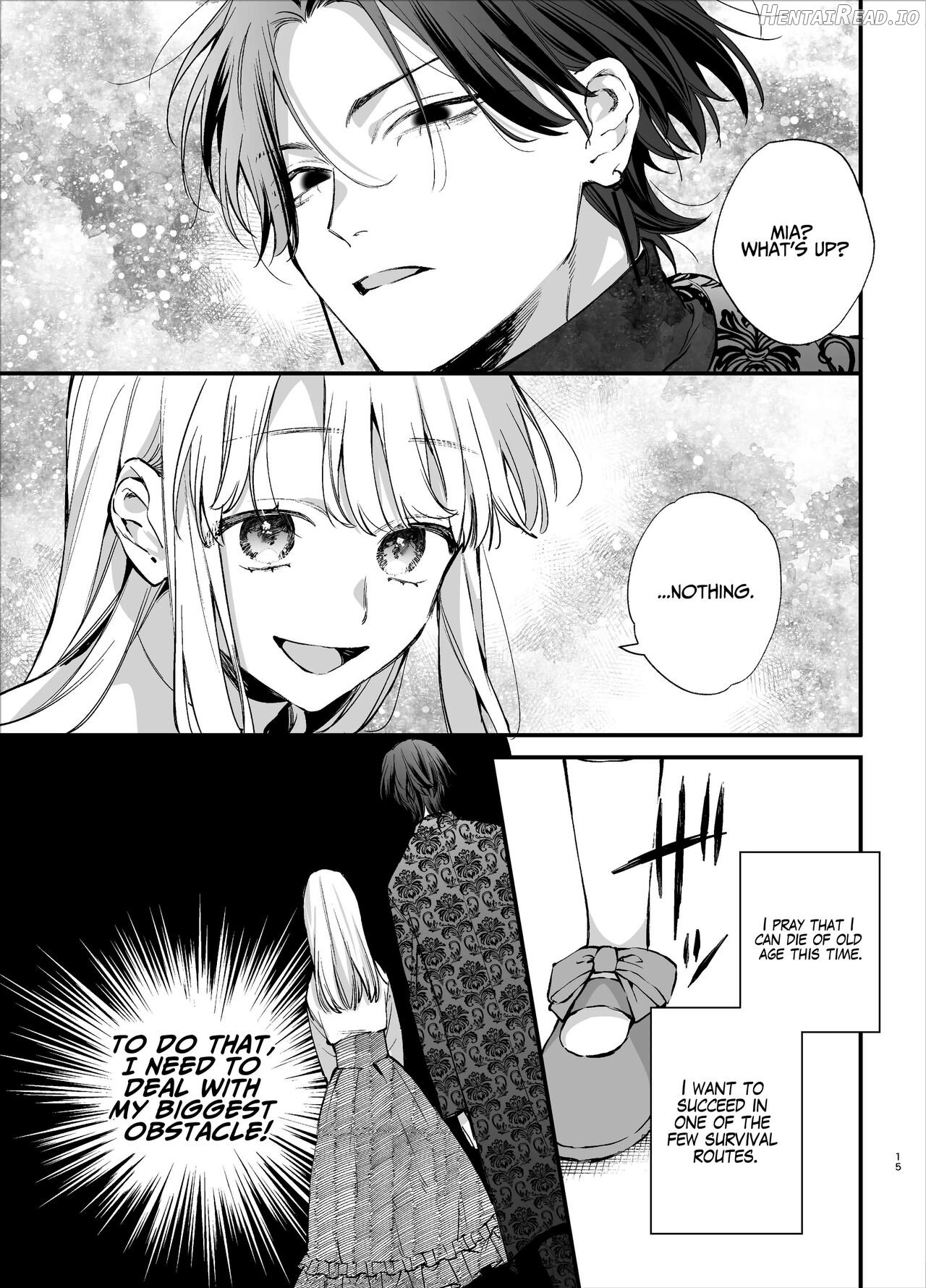 Shini gē ni Tensei Shita Mafia jō wa Henai Supai ni te Kagome ni Sareru Chapter 1 - page 15