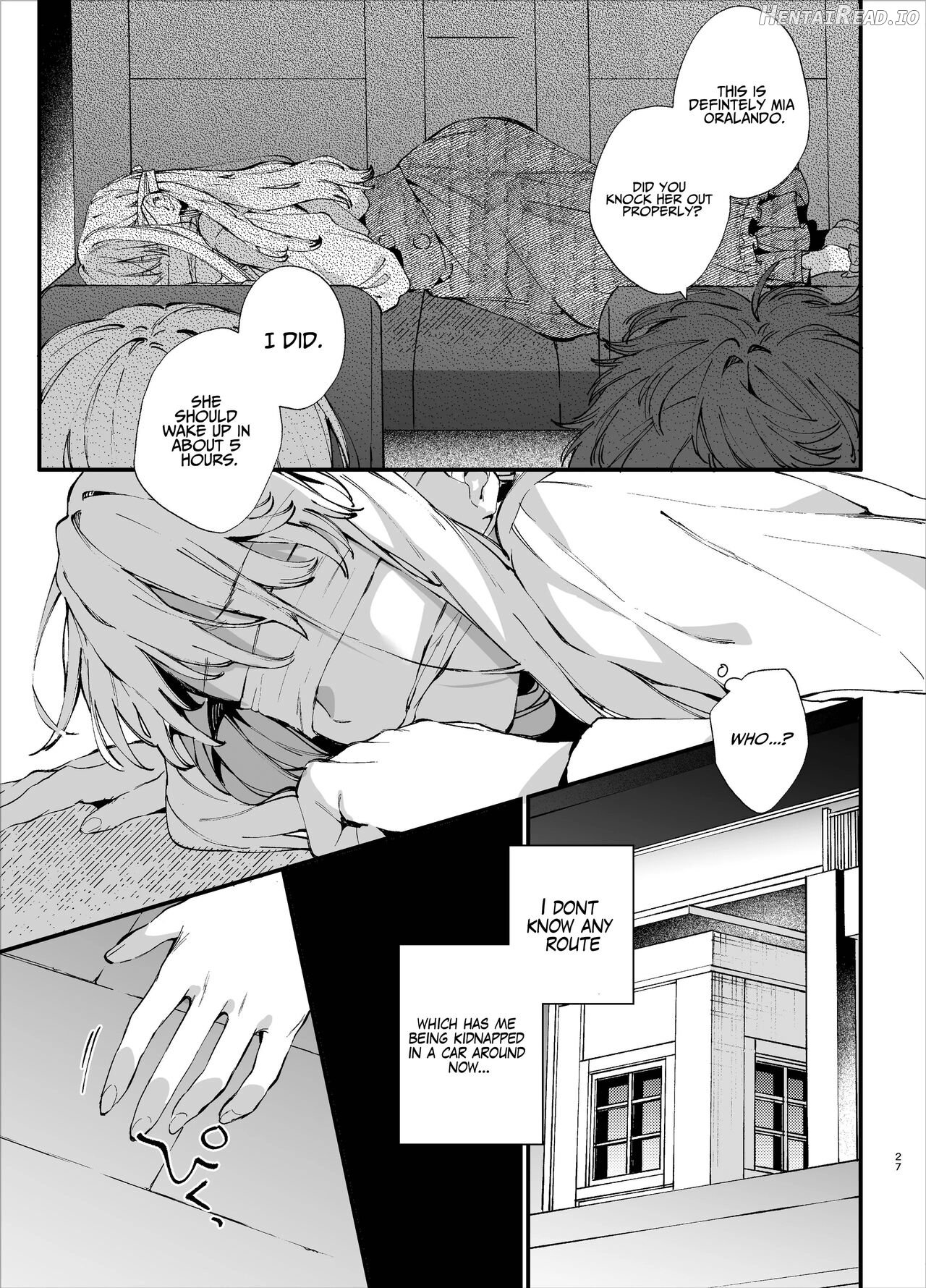 Shini gē ni Tensei Shita Mafia jō wa Henai Supai ni te Kagome ni Sareru Chapter 1 - page 27