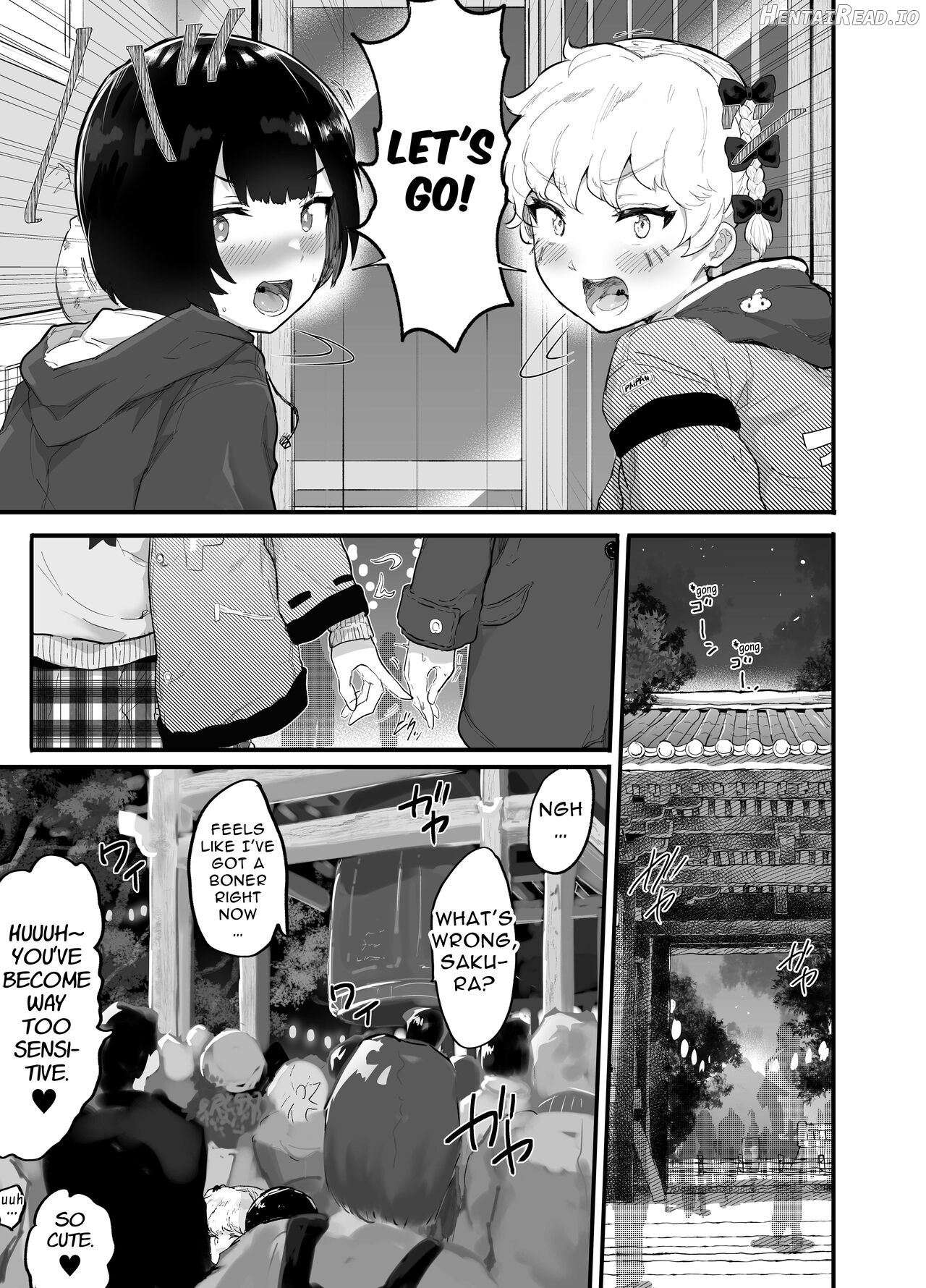 Oomisoka ni Omanko 108-kai Tsuku dake no Hon ~Oppai Misete Gaiden~ Chapter 1 - page 25