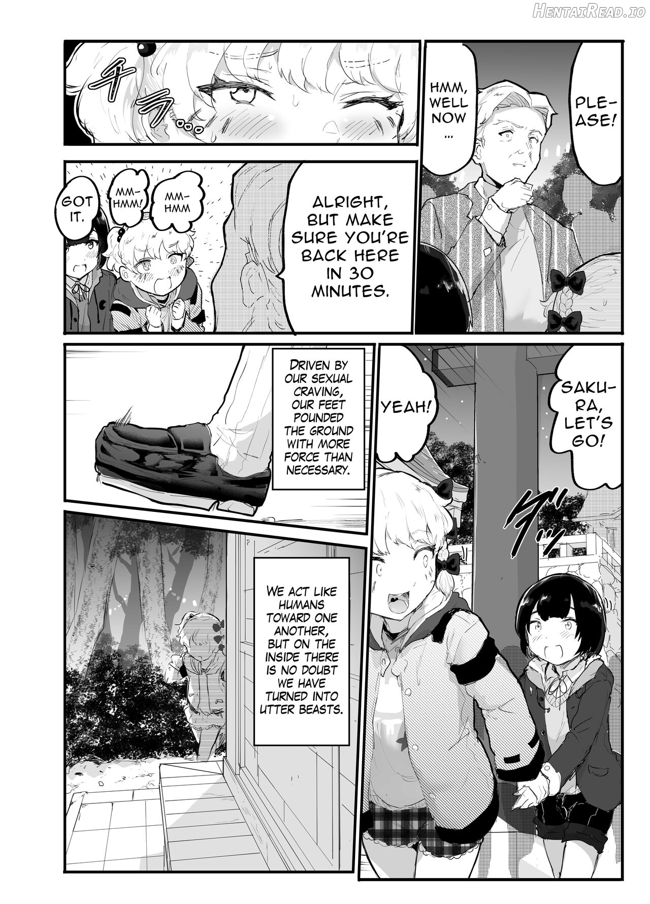 Oomisoka ni Omanko 108-kai Tsuku dake no Hon ~Oppai Misete Gaiden~ Chapter 1 - page 28