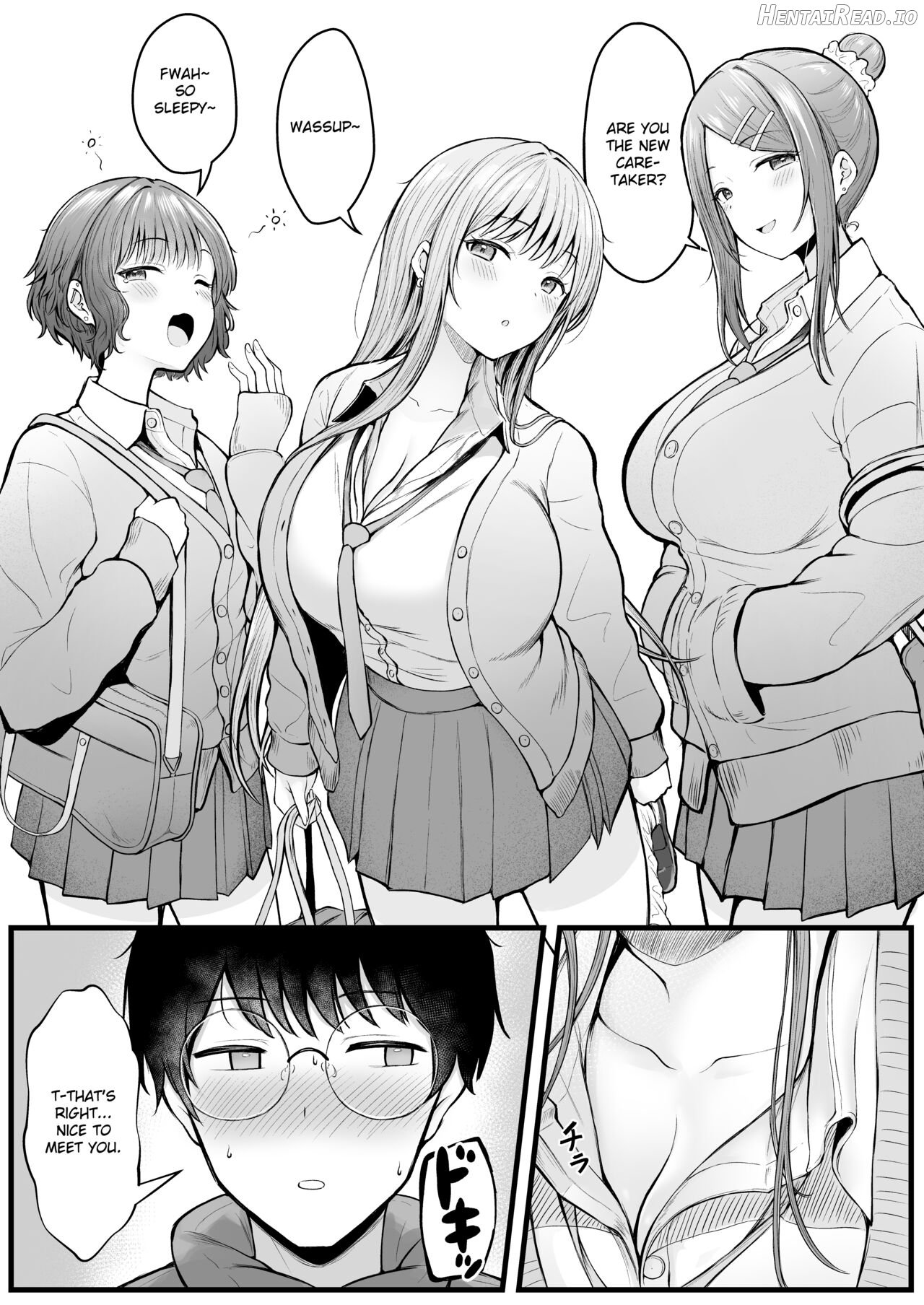 Joshiryou Kanrinin no Boku wa Gal Ryousei ni Furimawasarete masu Chapter 1 - page 3