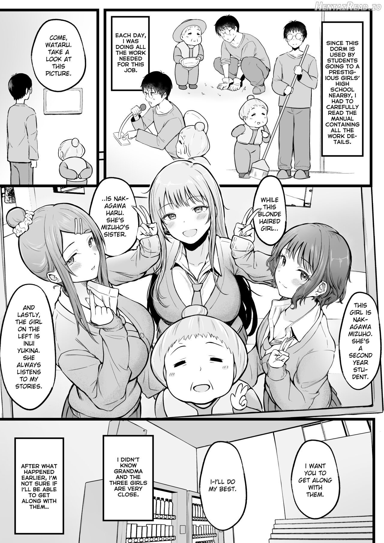 Joshiryou Kanrinin no Boku wa Gal Ryousei ni Furimawasarete masu Chapter 1 - page 6